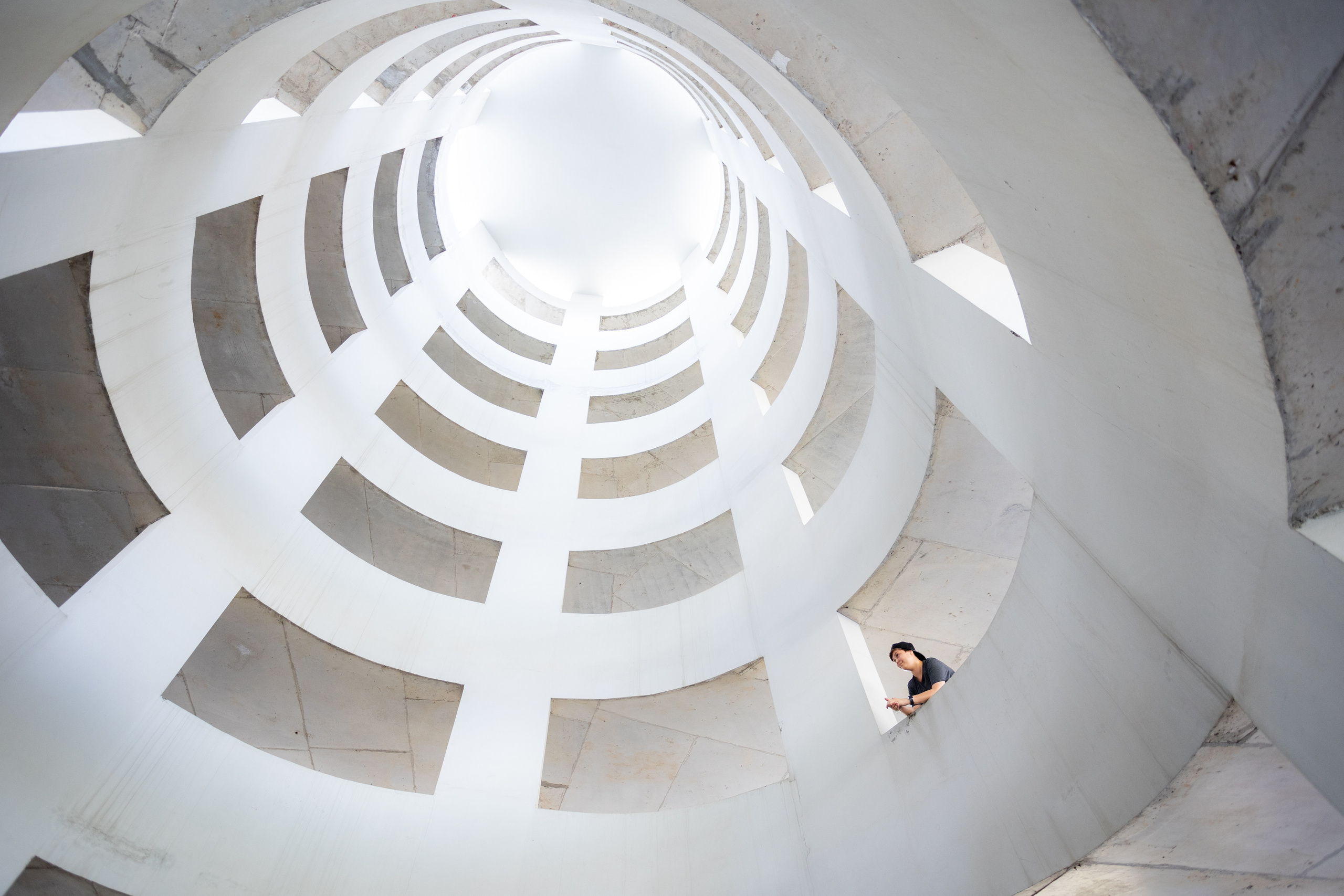 Фотосессия на круглой парковке