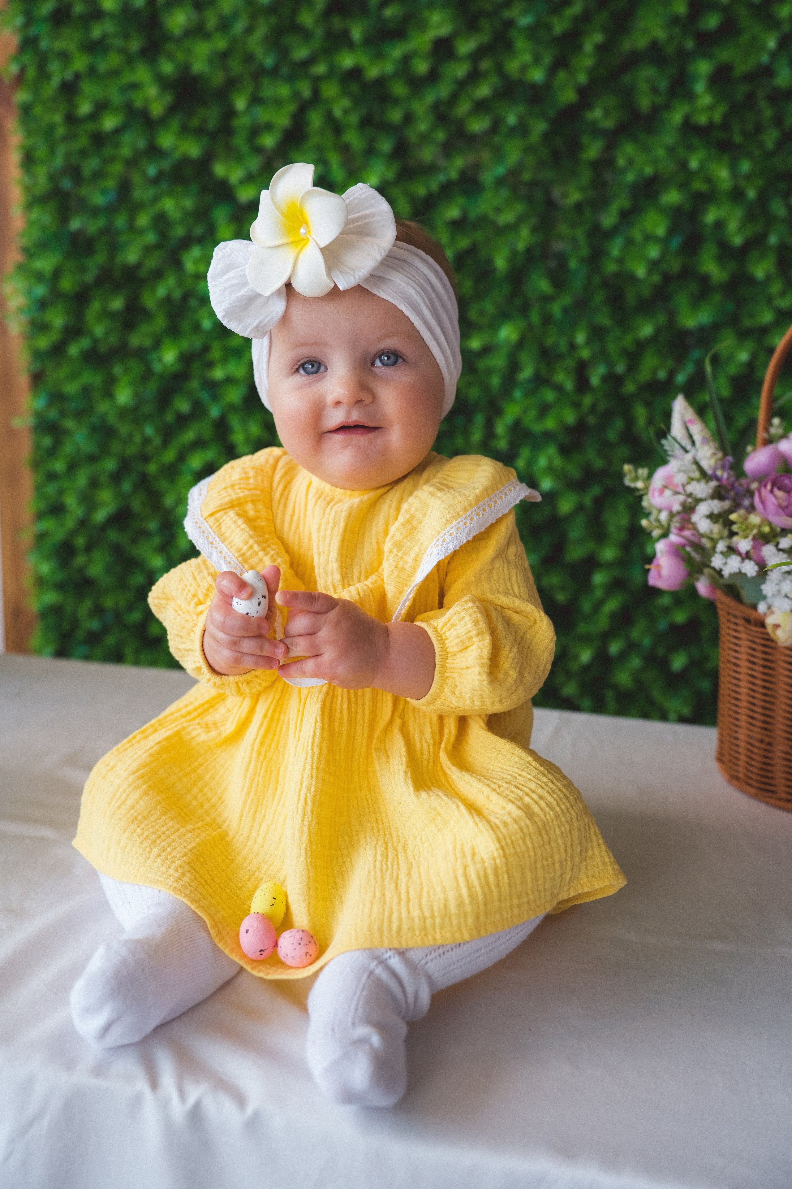 Пасхальный фотодень с цыплятами и кроликами. Фотограф Маргарита Слободянина в Хабаровске