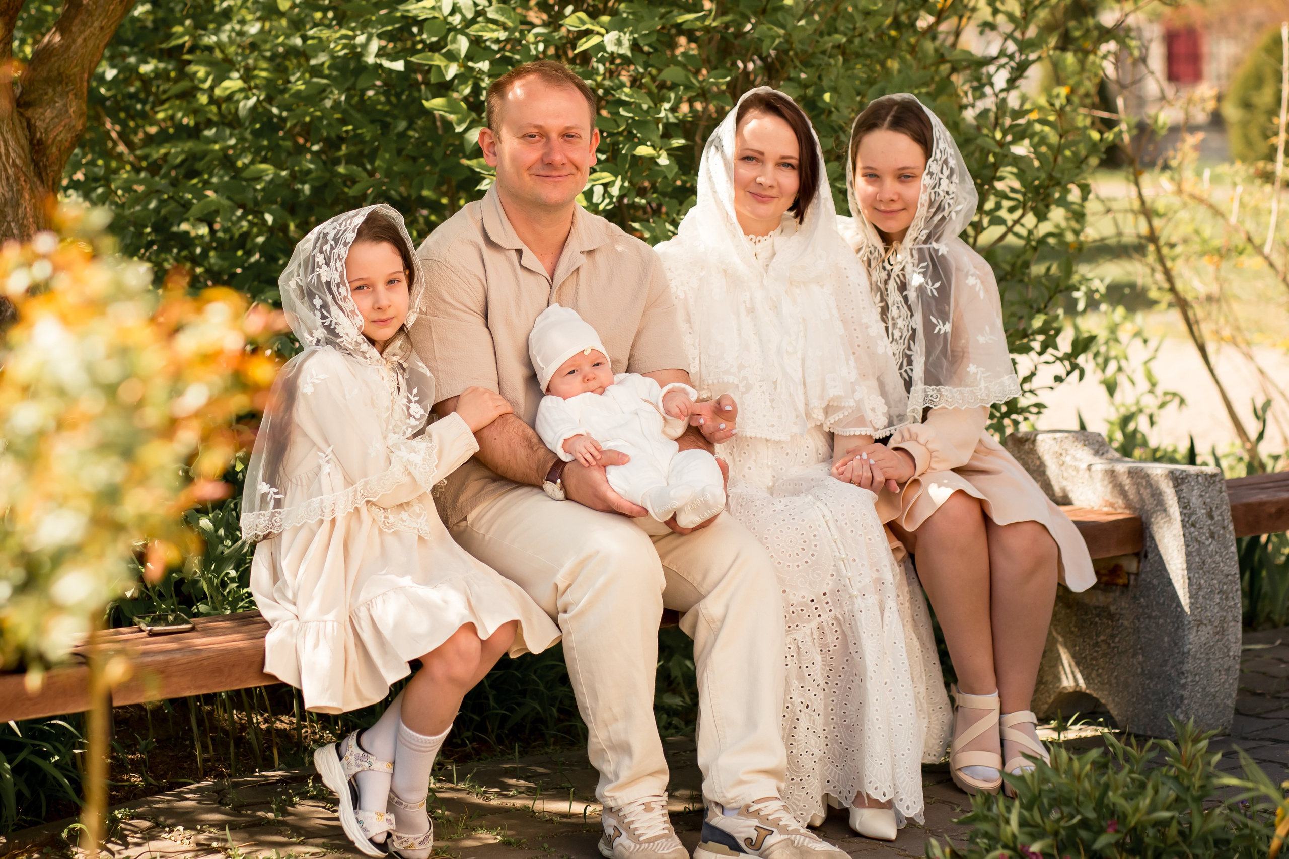 Крещение Даниила. Семейный фотограф в Бресте Наталья Постоялко