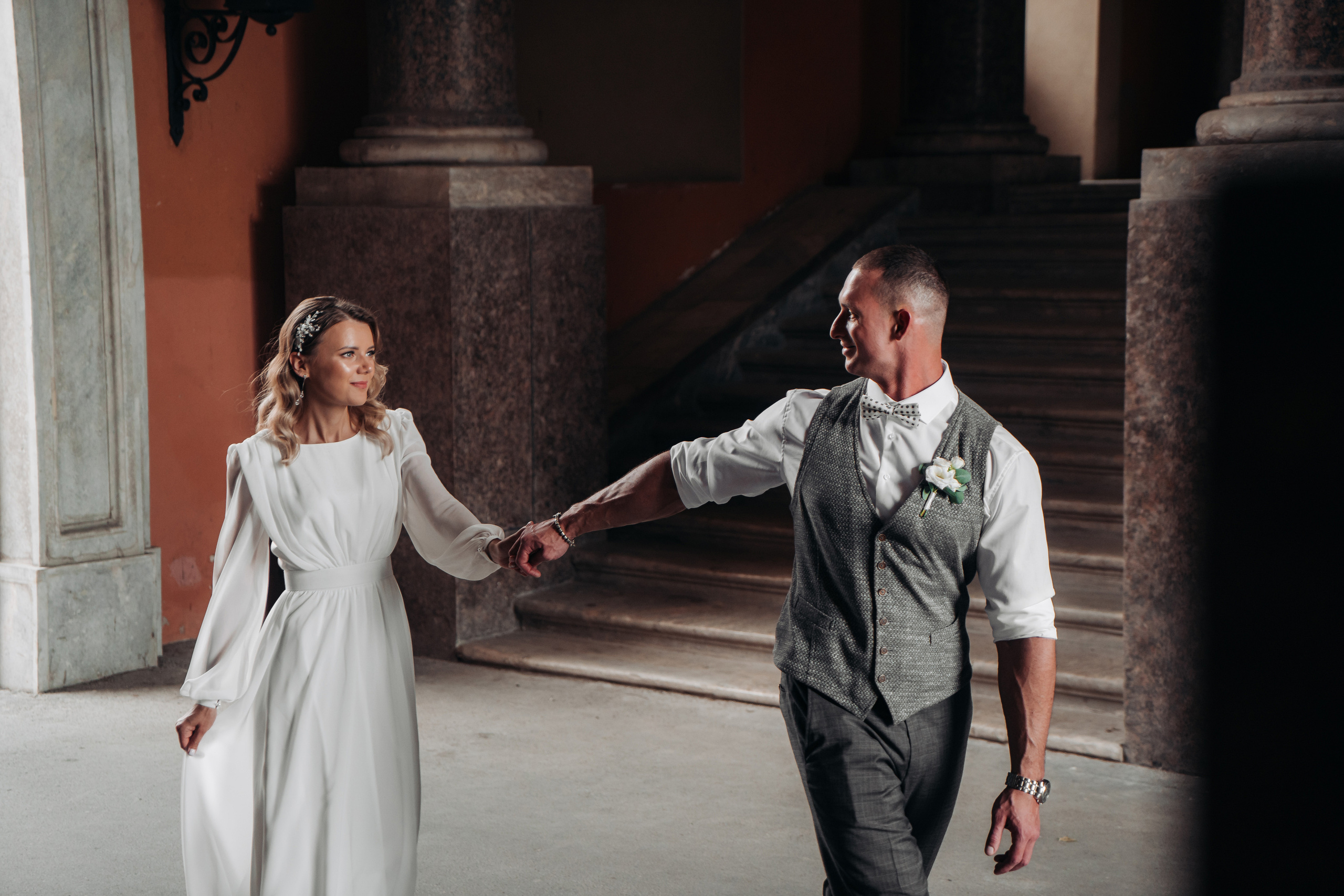 Oleg & Nastya (трогательная история). Свадебный фотограф в Санкт-Петербурге Якутович Екатерина