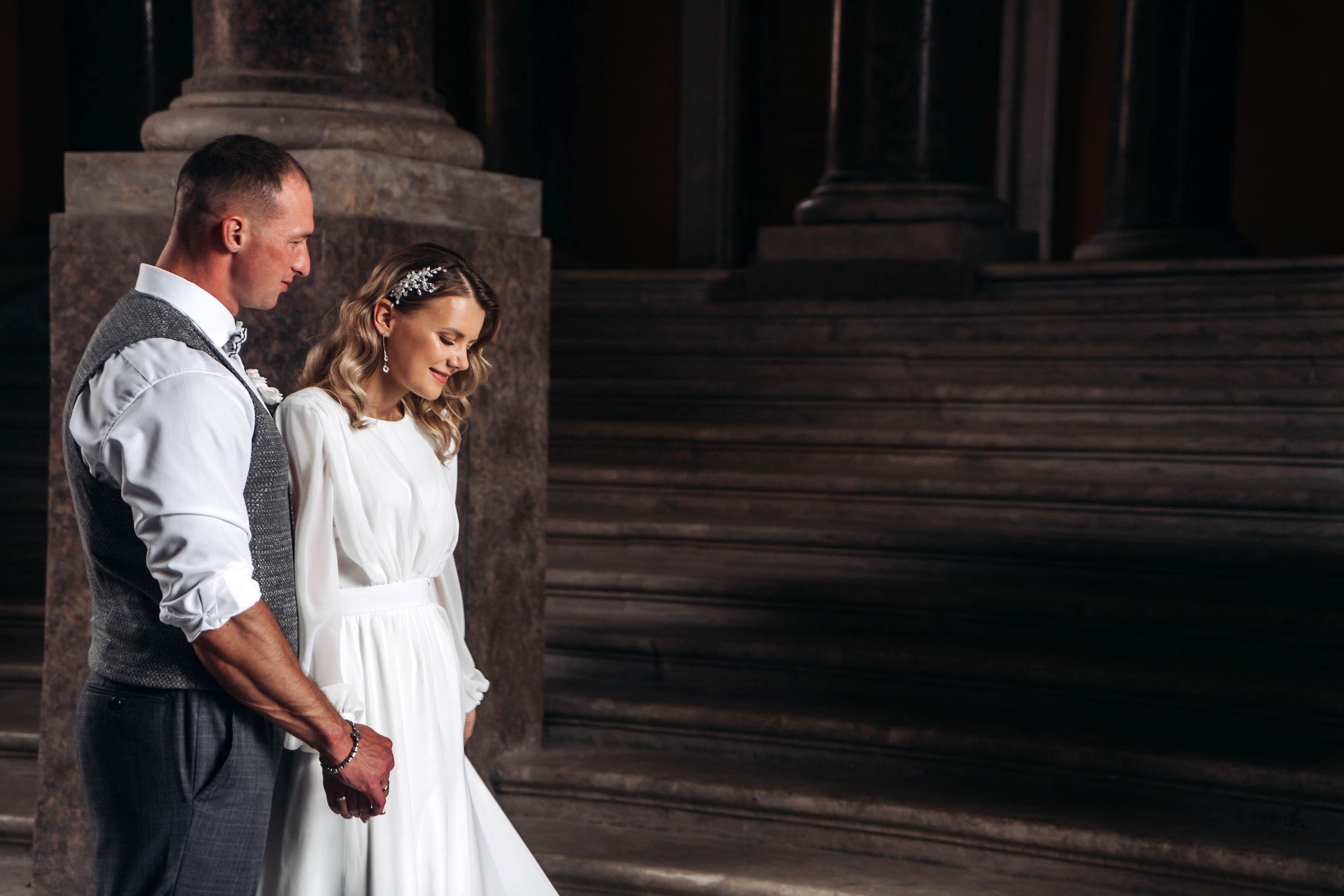 Oleg & Nastya (трогательная история). Свадебный фотограф в Санкт-Петербурге Якутович Екатерина
