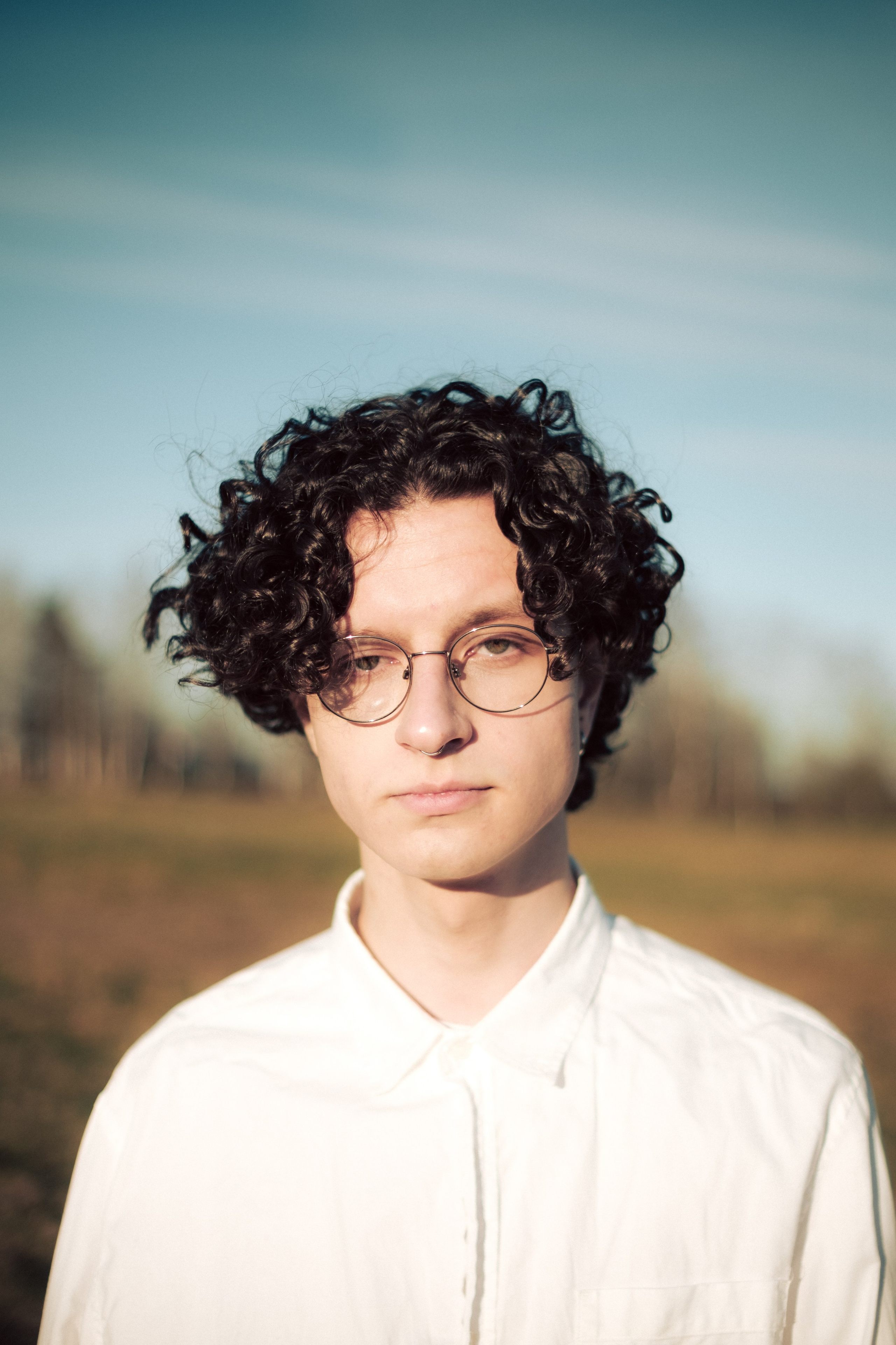 Андрей. Съёмка в поле. Lickord