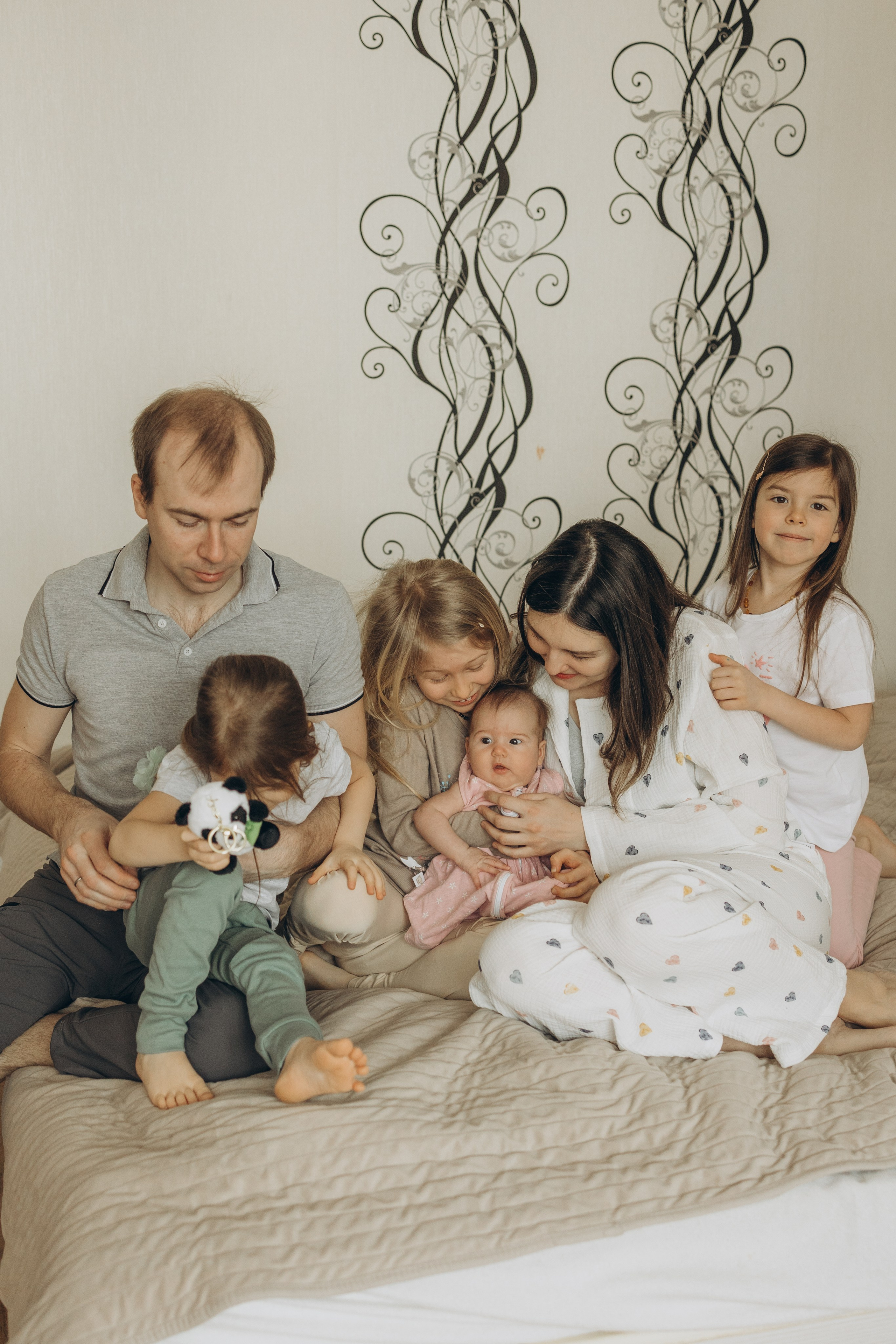 Эля, Вася, Алиса, Ева, Мира и Яся. Семейный фотограф в Москве Виктория Ястребинская