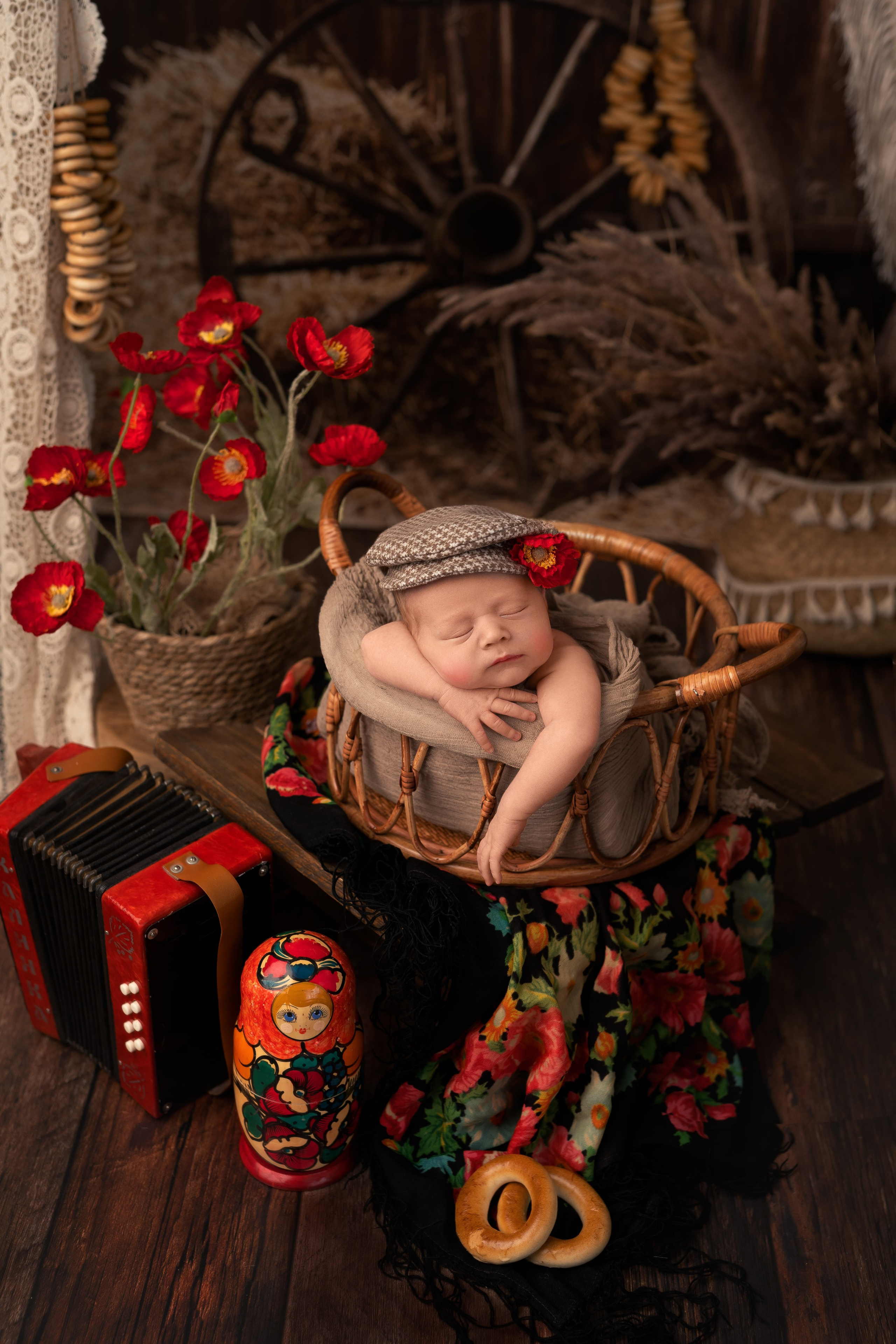 Фотосессия новорожденных в Рязани. Фотограф новорожденных г. Рязань, детский и семейный фотограф