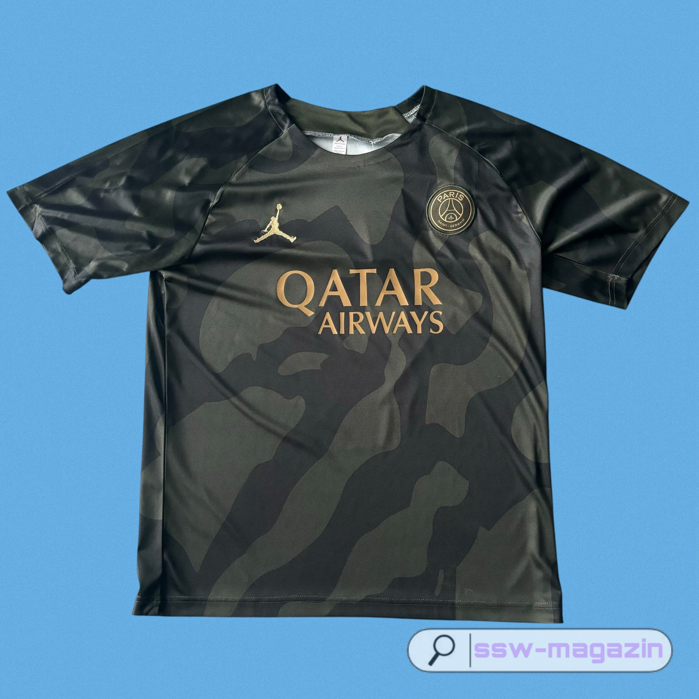 Купить тренировочную футболку PSG 2025. Футбольный магазин — ssw_magazin