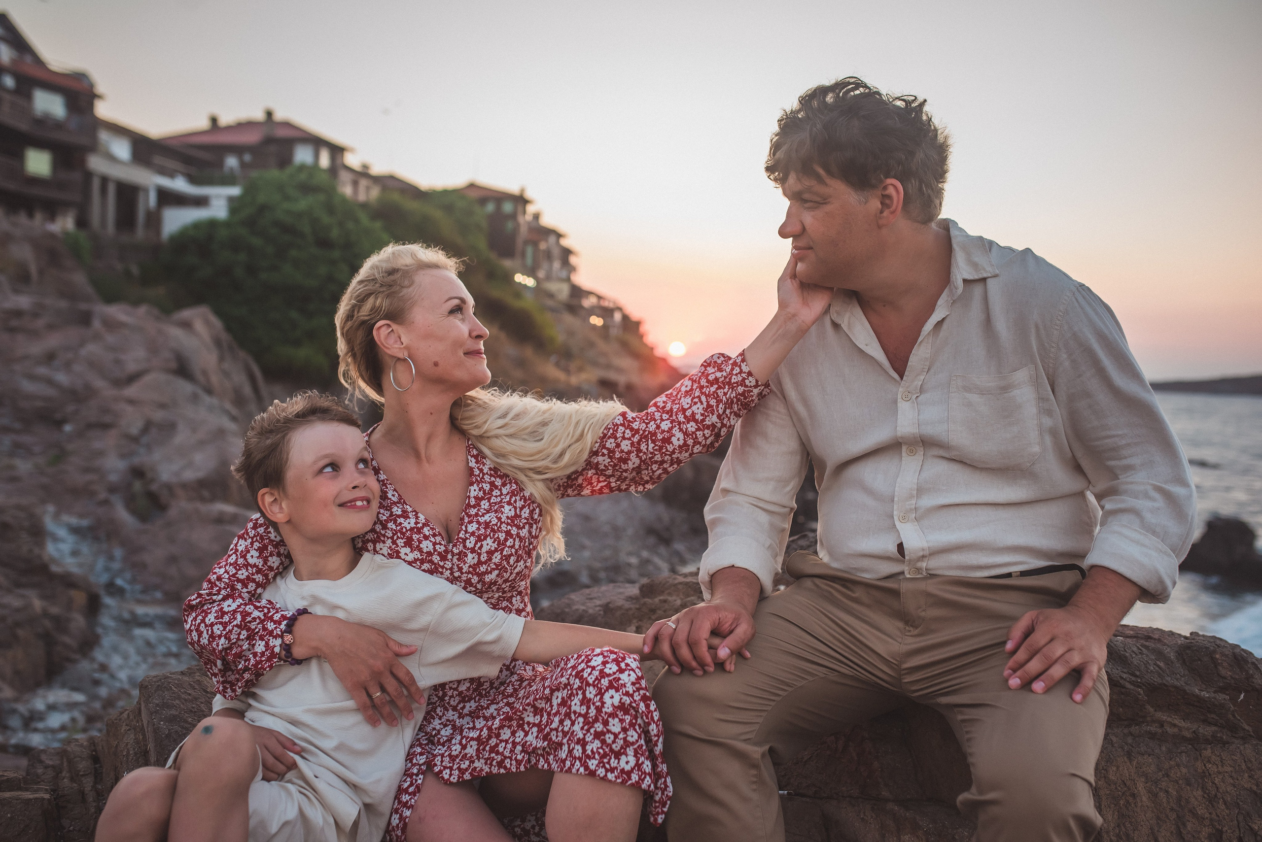 Яна и семья старый Созополь. Фотограф в Болгарии. Фотограф в Созополе