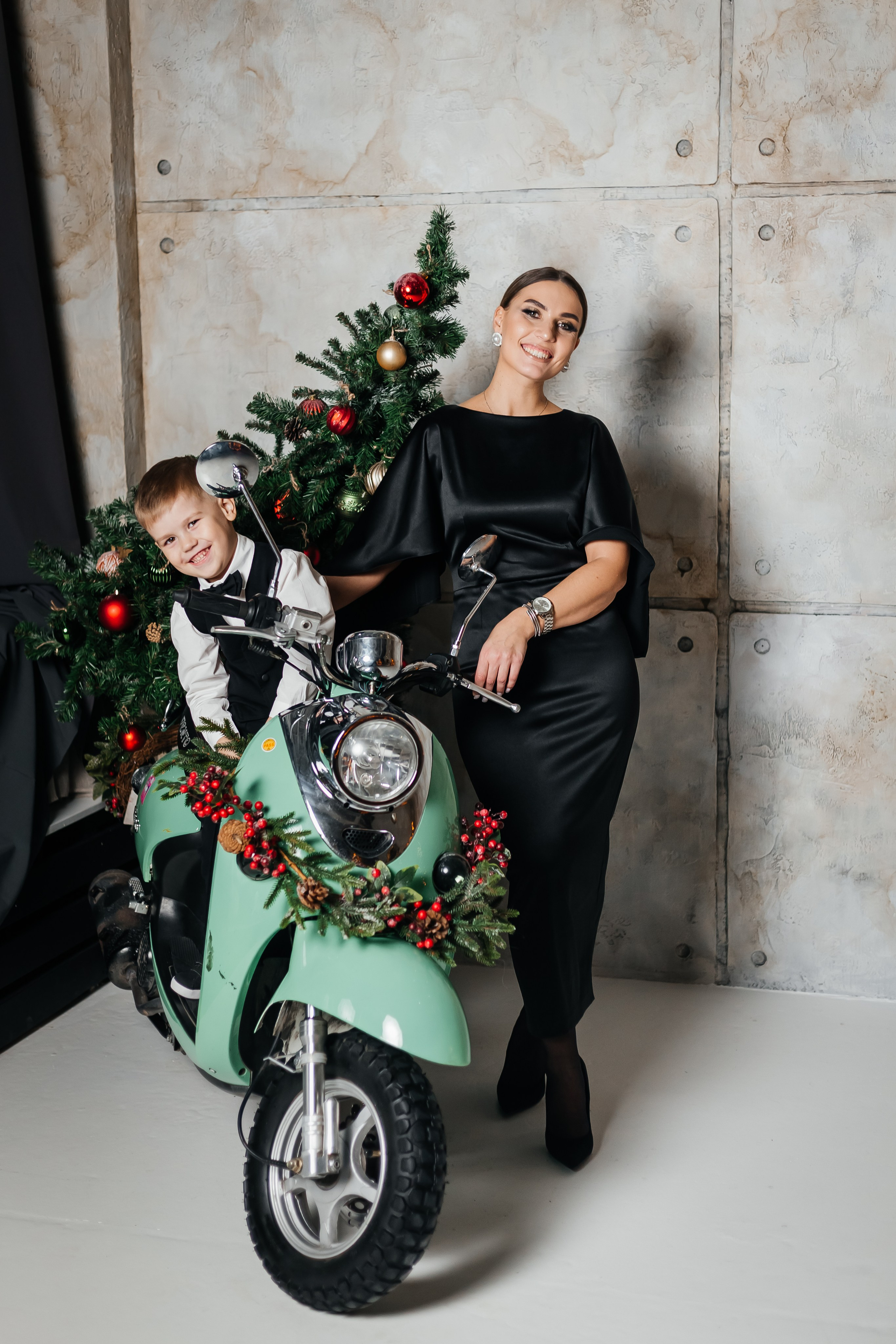 Мама и сын. Фотограф Мария Новоселова. Сургут