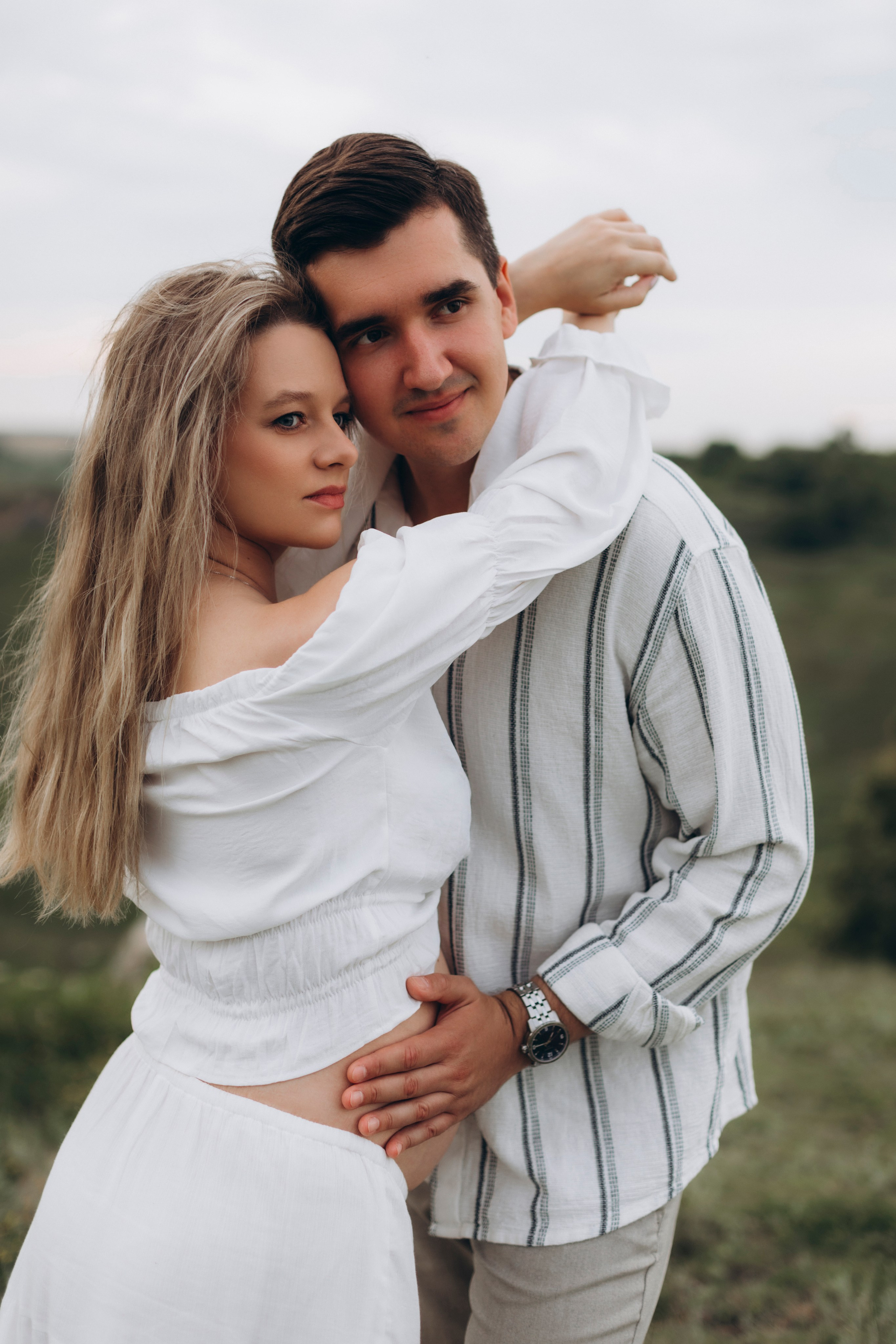 Беременность. Фотограф Мария Щеголькова. Чувственный женский портрет