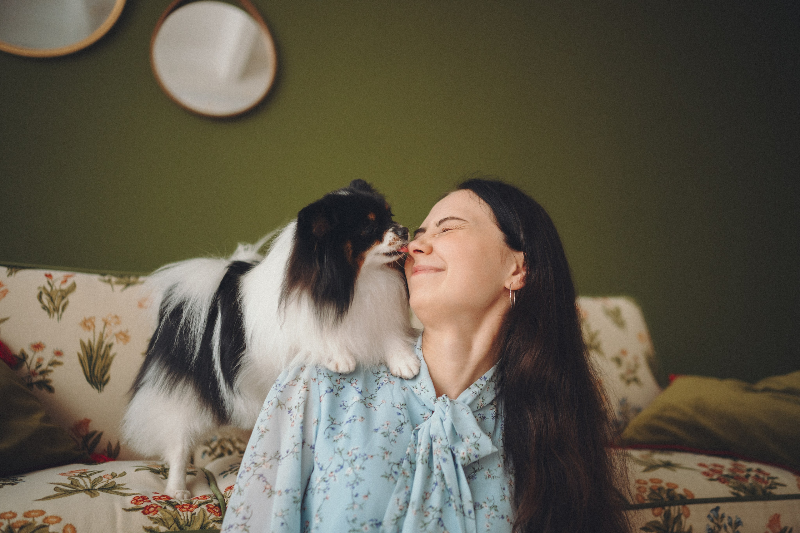Алена и Люси. Семейный фотограф анималист Ананьева Мария — Москва