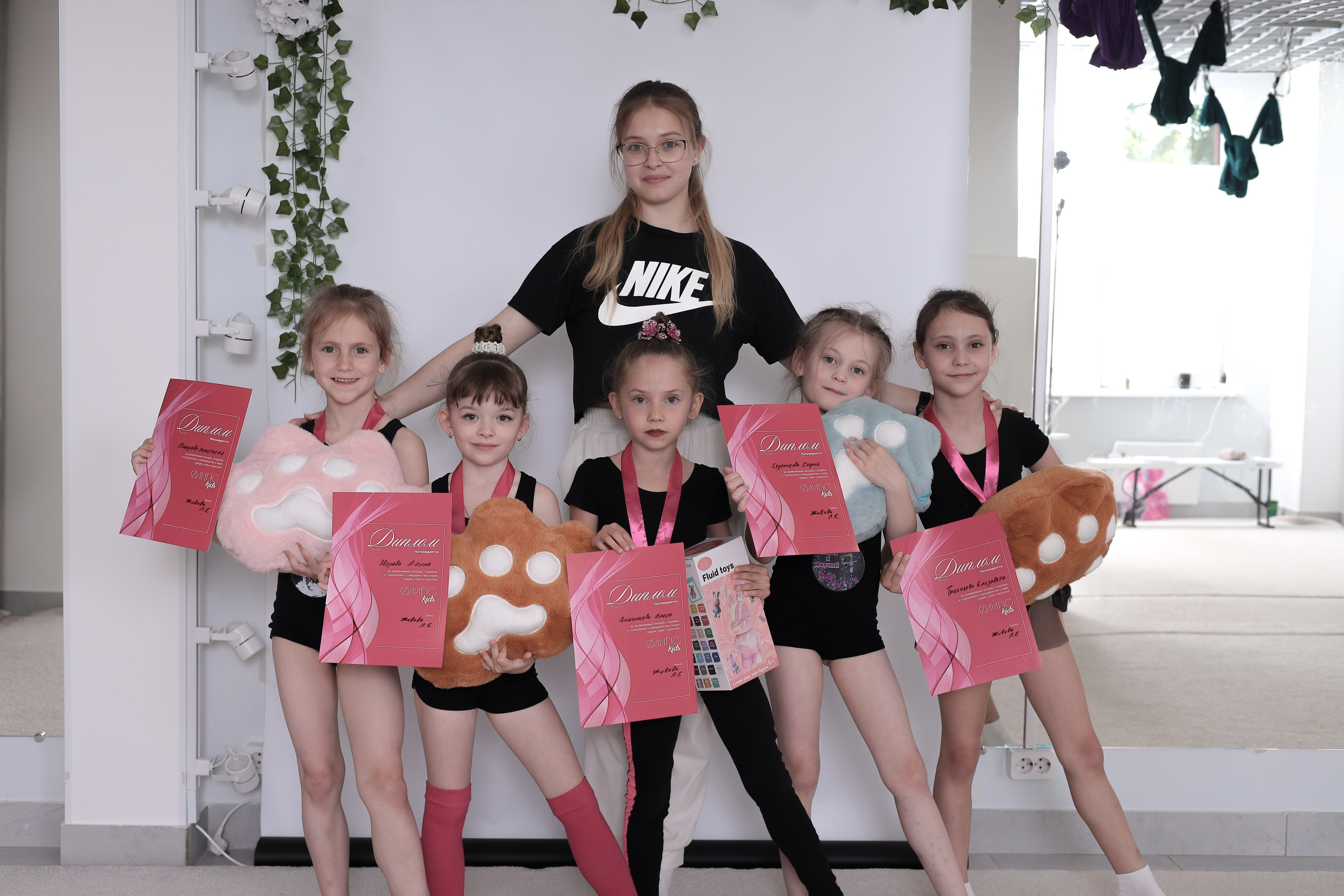 Открытый урок гимнастика. Фотограф Надршина Лилия