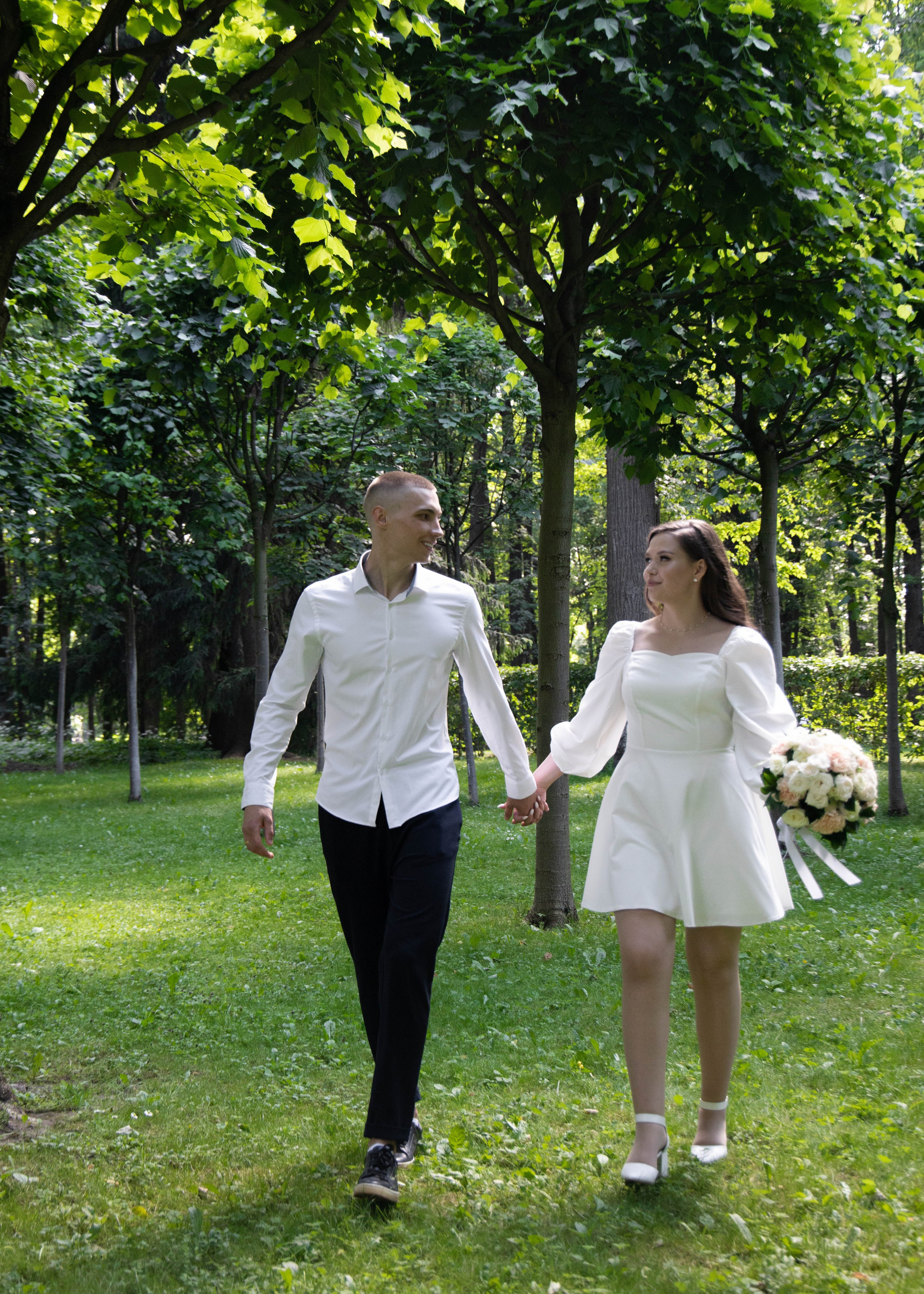 Свадьба ЗАГС+прогулка. Фотосессия новорожденных в Москве и Московской области