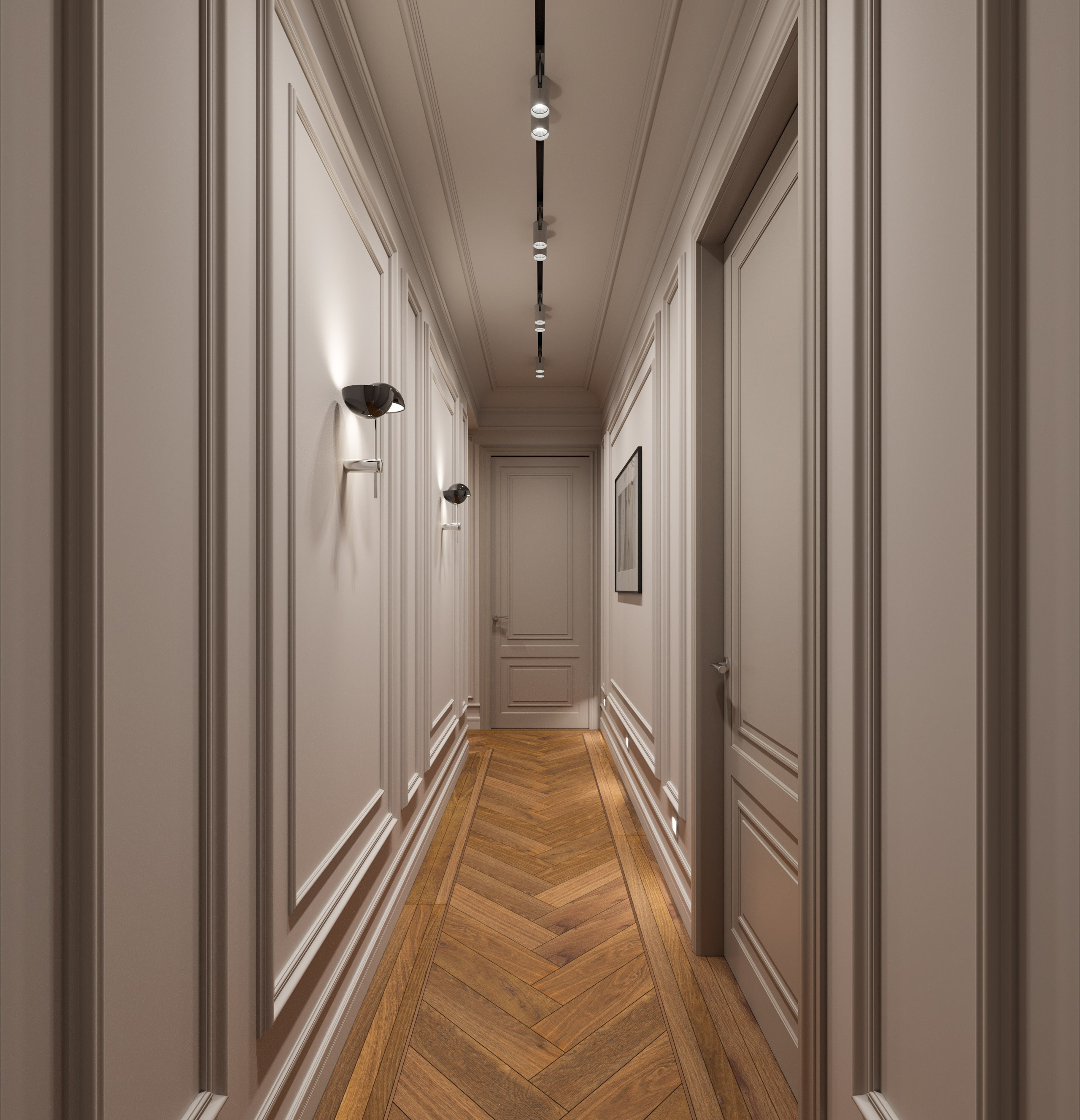 Неоклассика в Петербурге: 3D Визуализации Квартиры с Винтовой Лестницей в Гостиной. Визуализатор интерьера в Москве | Брагин Кирилл