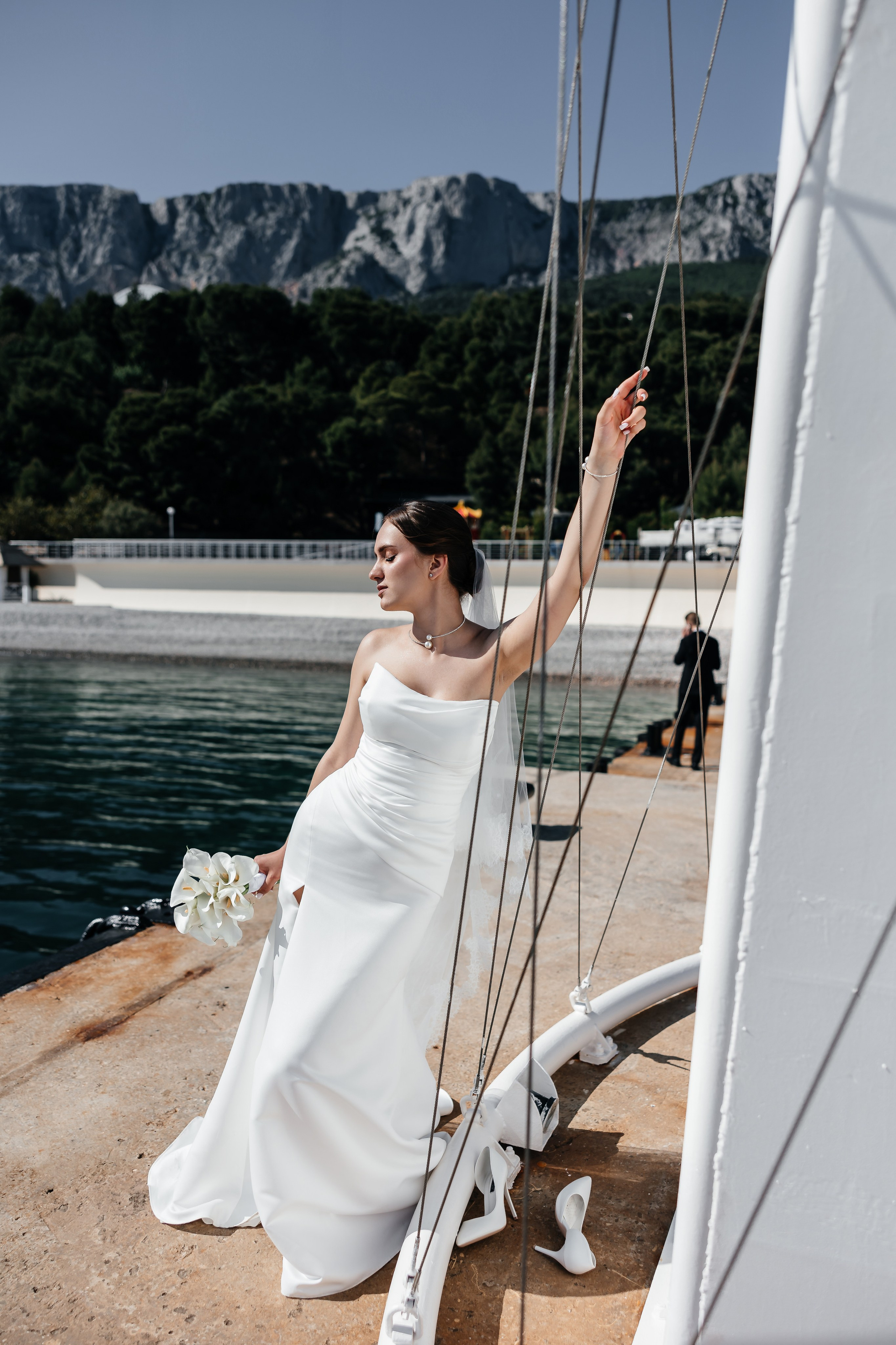 Анонс свадьбы Иры и Никиты. Прогулка в отеле Крымский Бриз. Свадебный фотограф в Крыму и Севастополе Ольга Баскакова