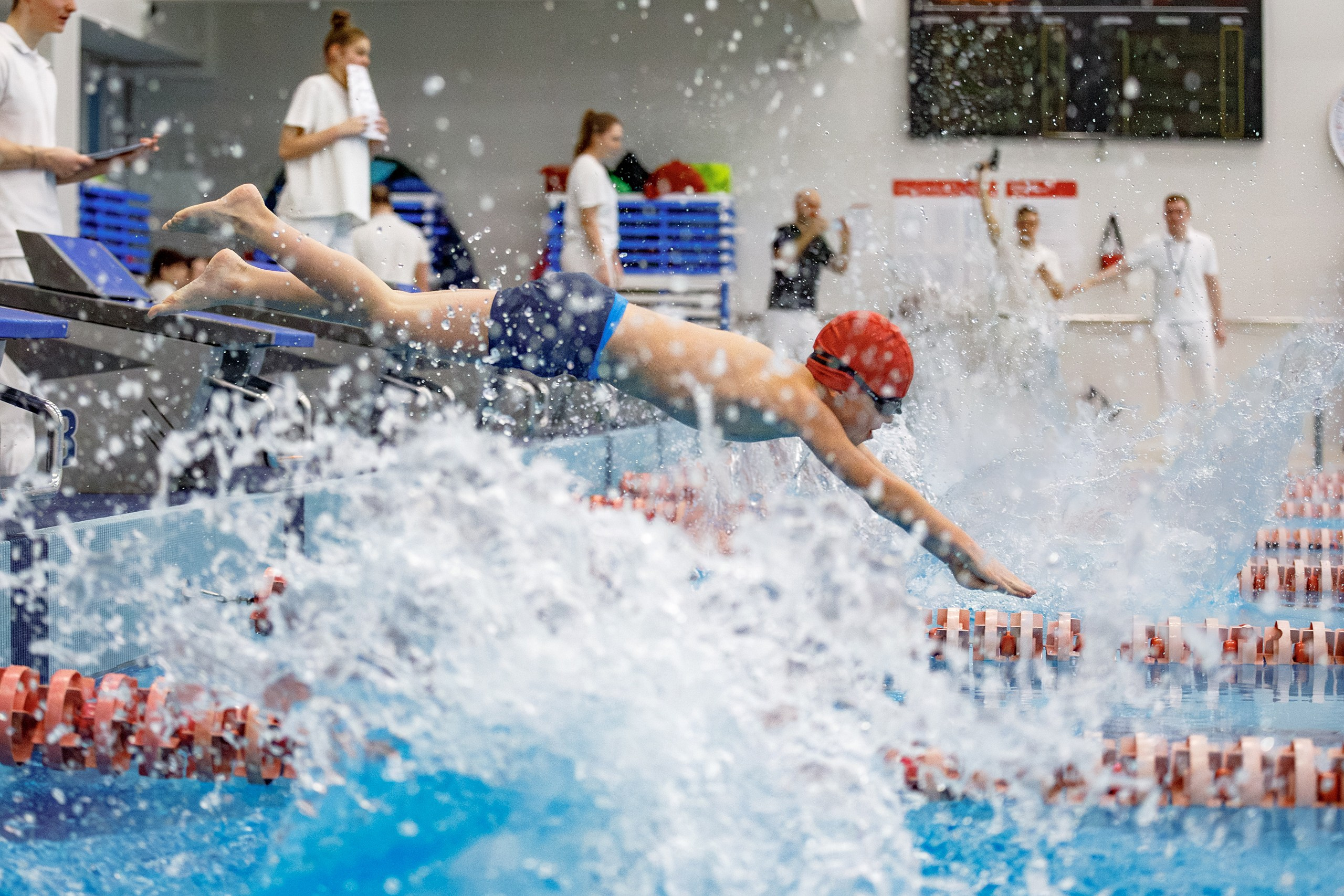 Фотосъемка съемка соревнований по плаванию