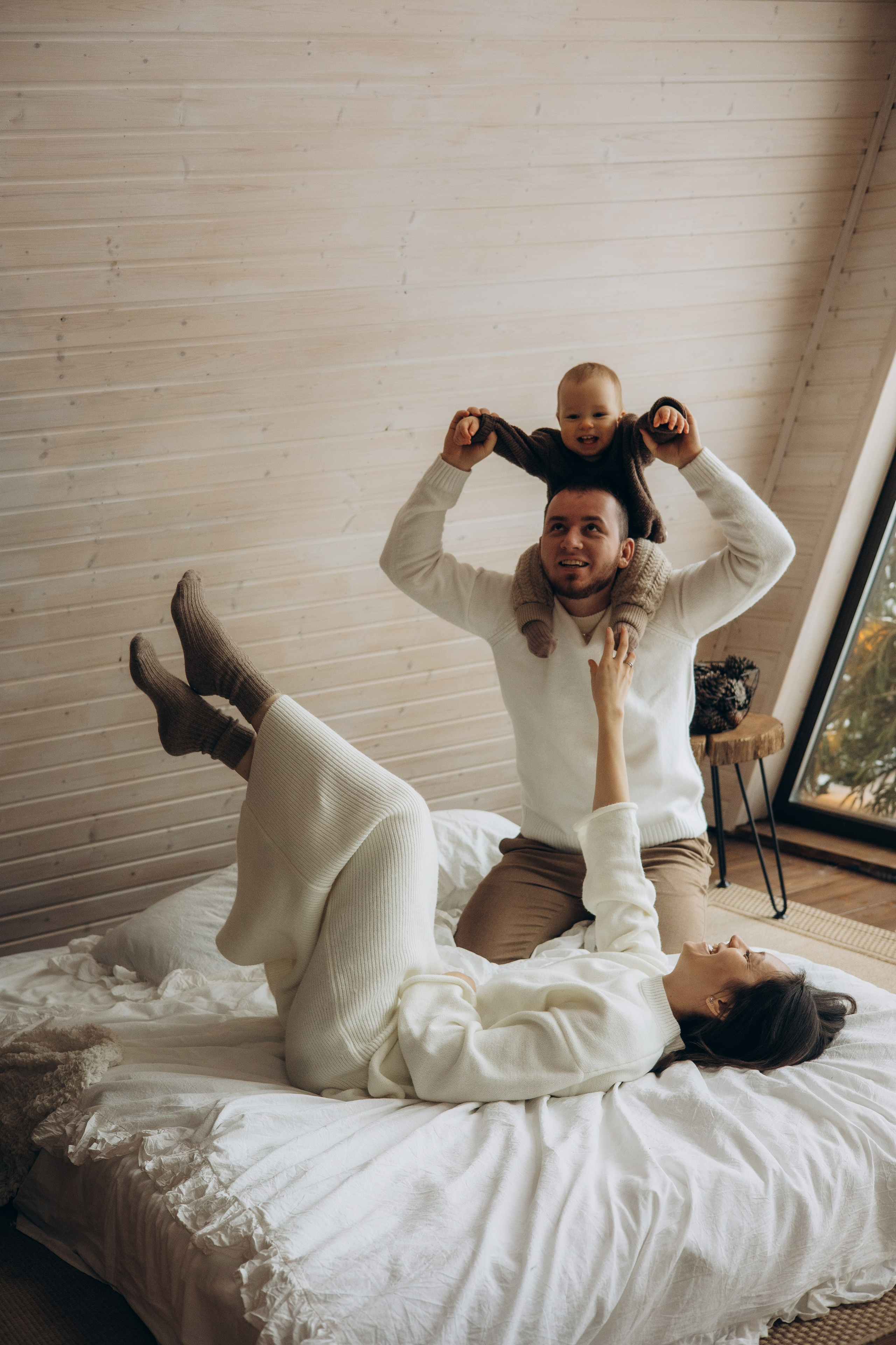 Зимняя семейная история. Семейный фотограф Москва Юлиана Фетисова