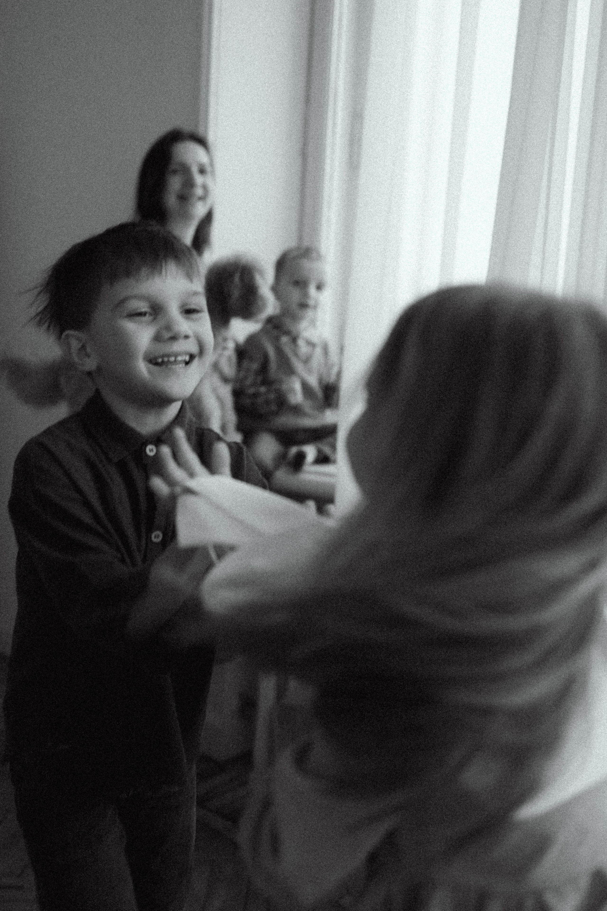 Домашняя история большой семьи. Семейный фотограф Москва Юлиана Фетисова