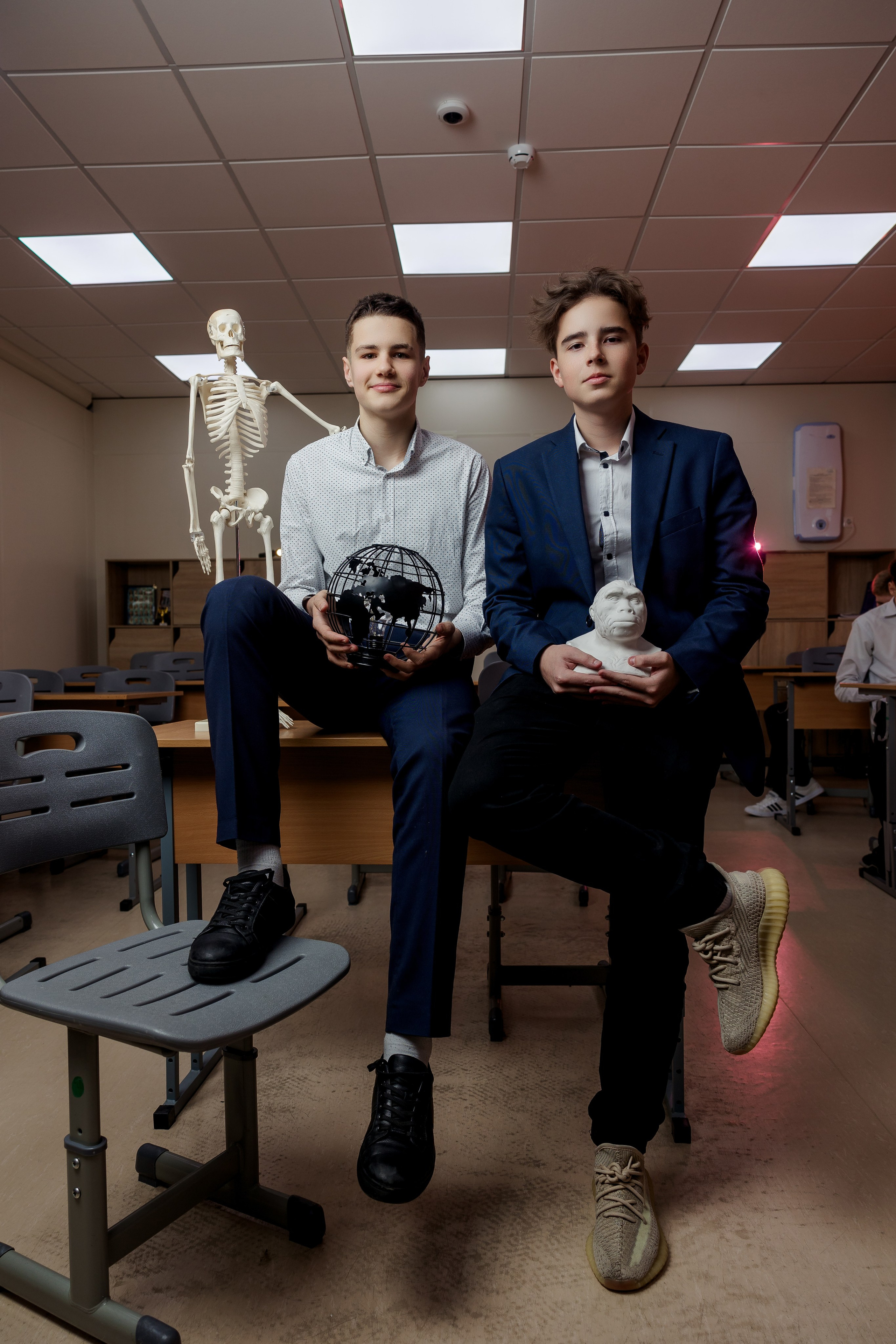 В школе. Выпускные альбомы в Зеленограде и Москве