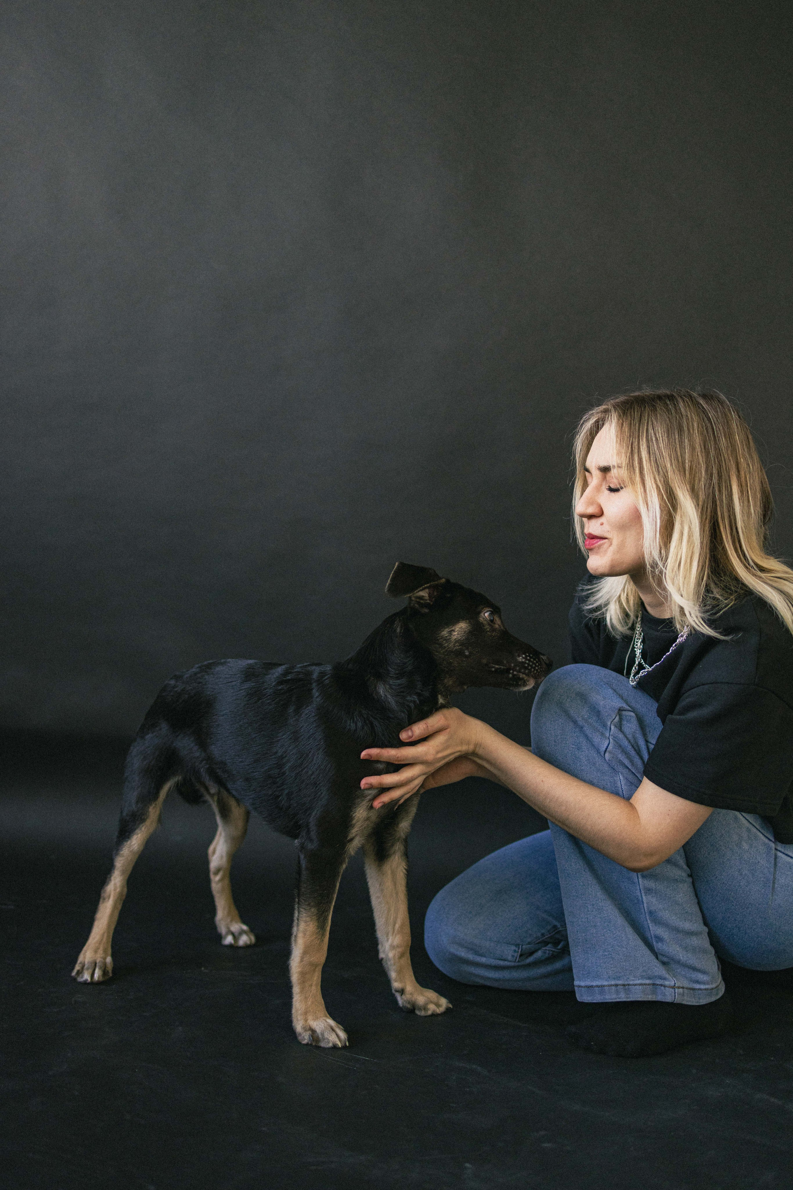 Крис и Тэдди. Фотограф-анималист в Москве Лера Черноног