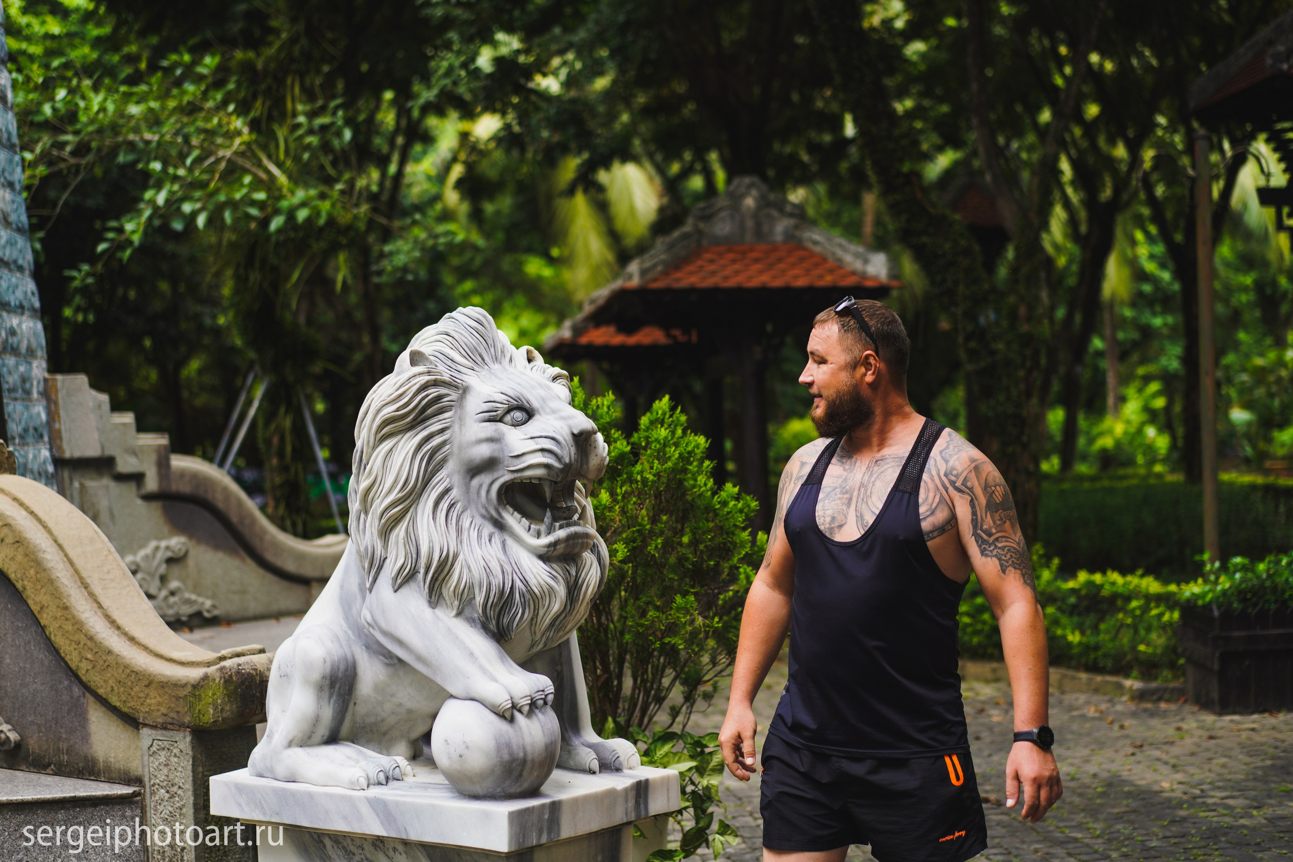 Ба На Хилс Руки Бога Золотой мост. Фотограф Сергей Кишкель Дананг Нячанг Фукуок