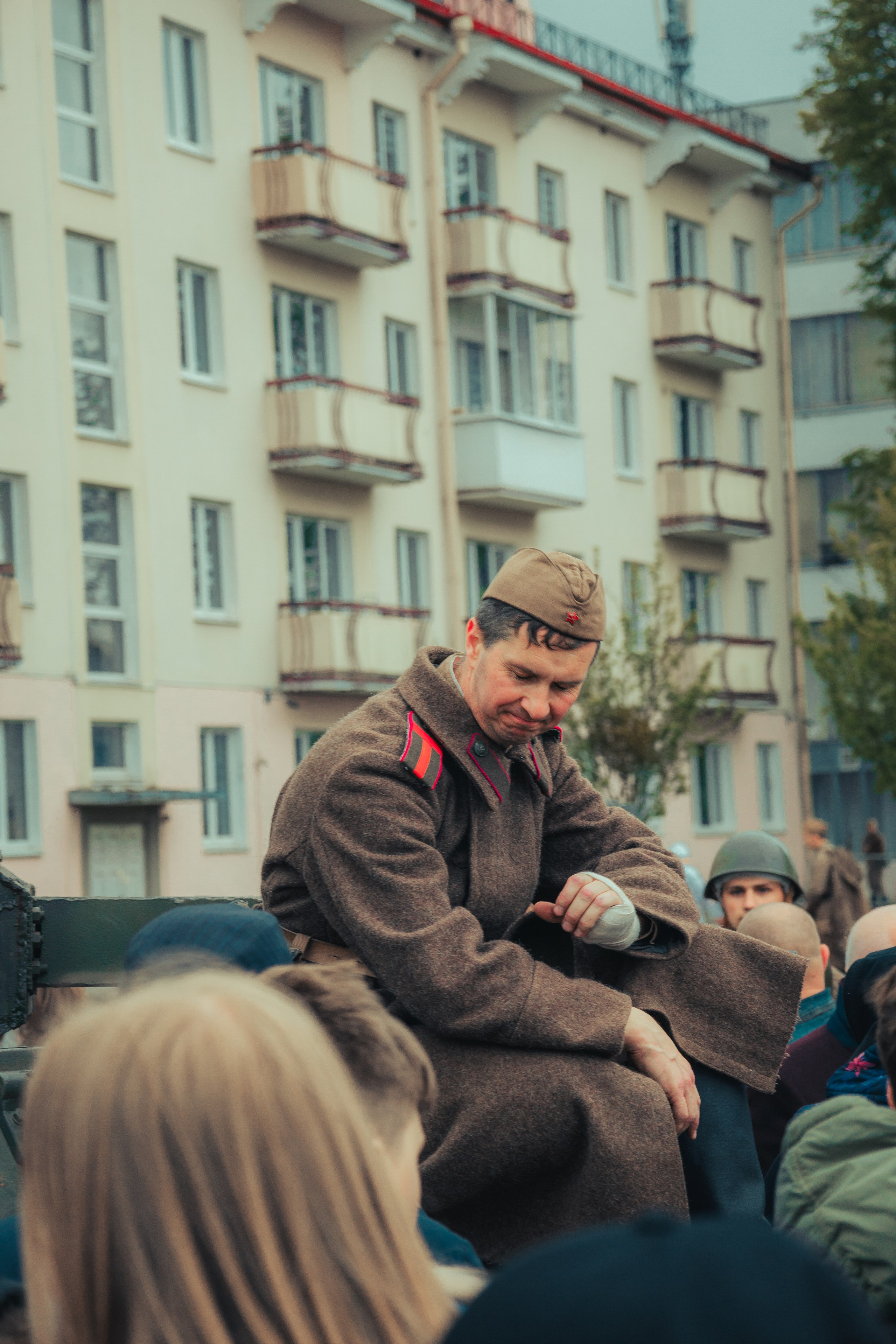 Реконструкция взятия рейхстага. Photographer Vladislav Voronovich