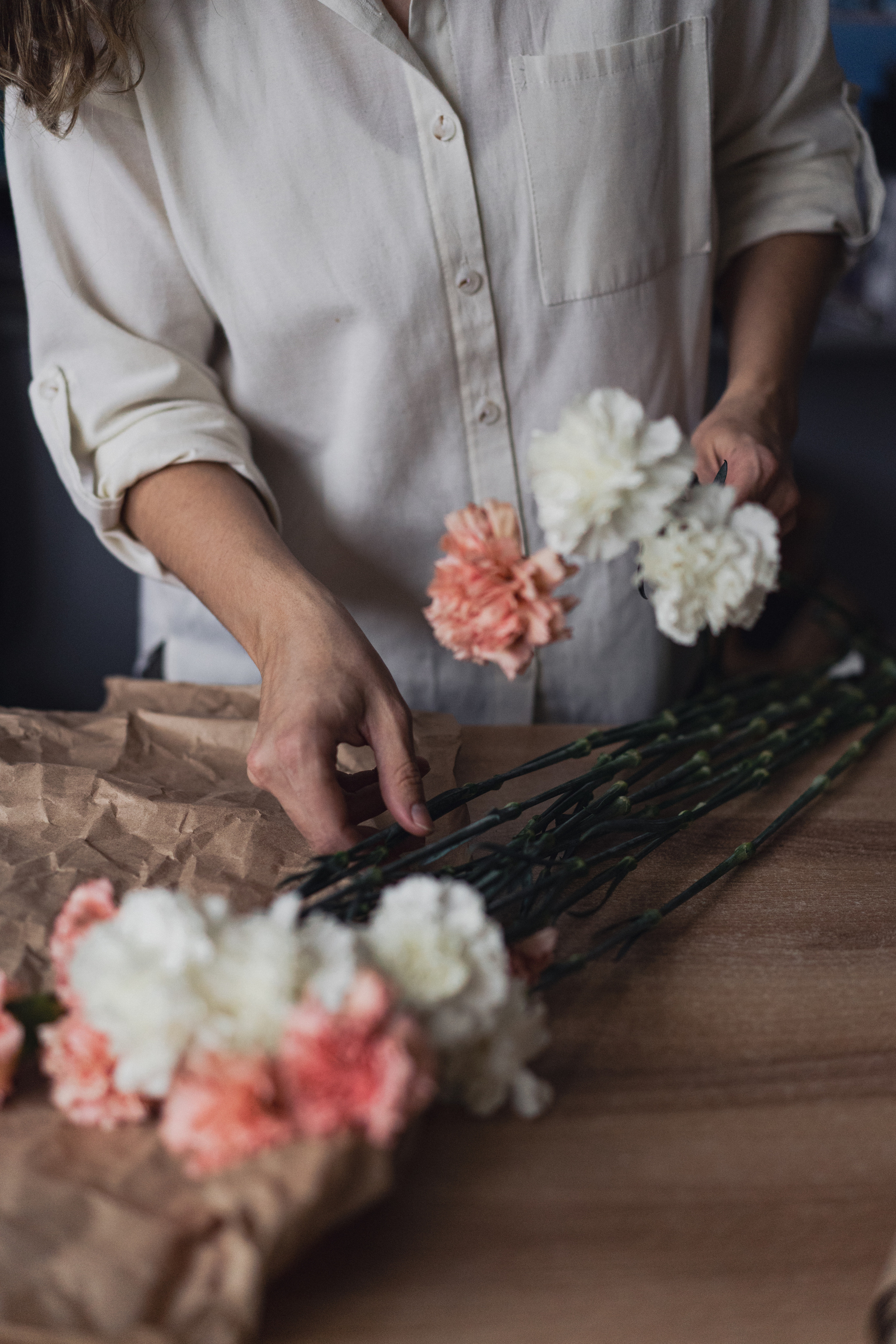Цветочный магазин. Рыжкова Елена — контент фотограф Москва Тюмень. Стилизация съемки