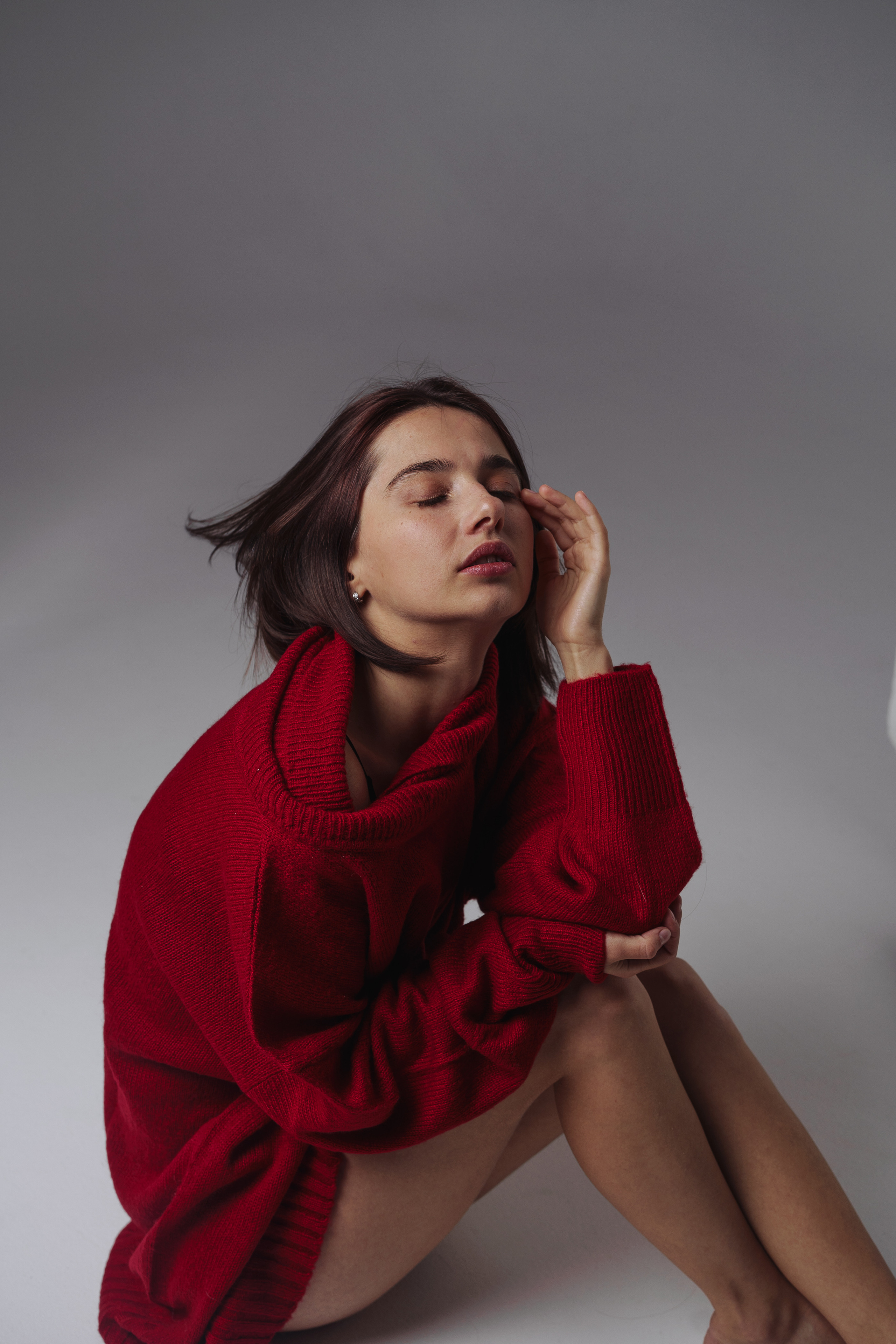 Фото в свитере