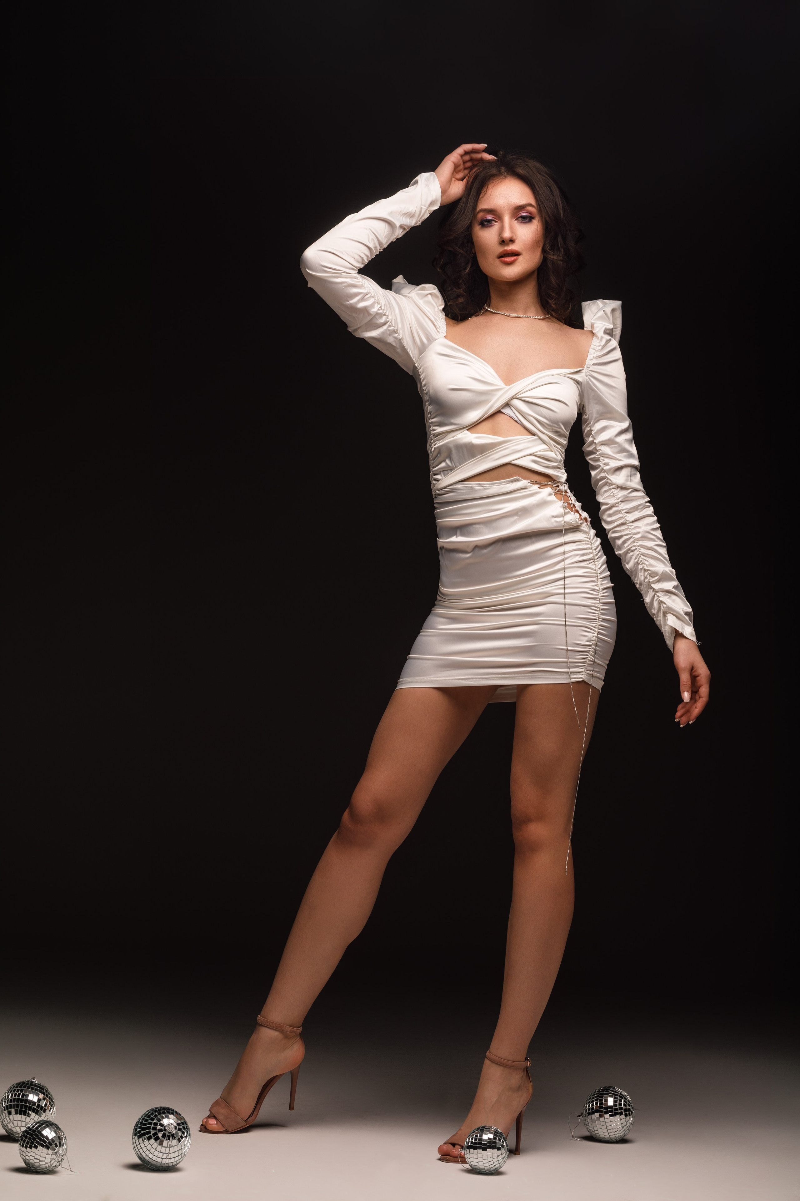 Съемка в студии на циклораме с Анастасией для «себя»