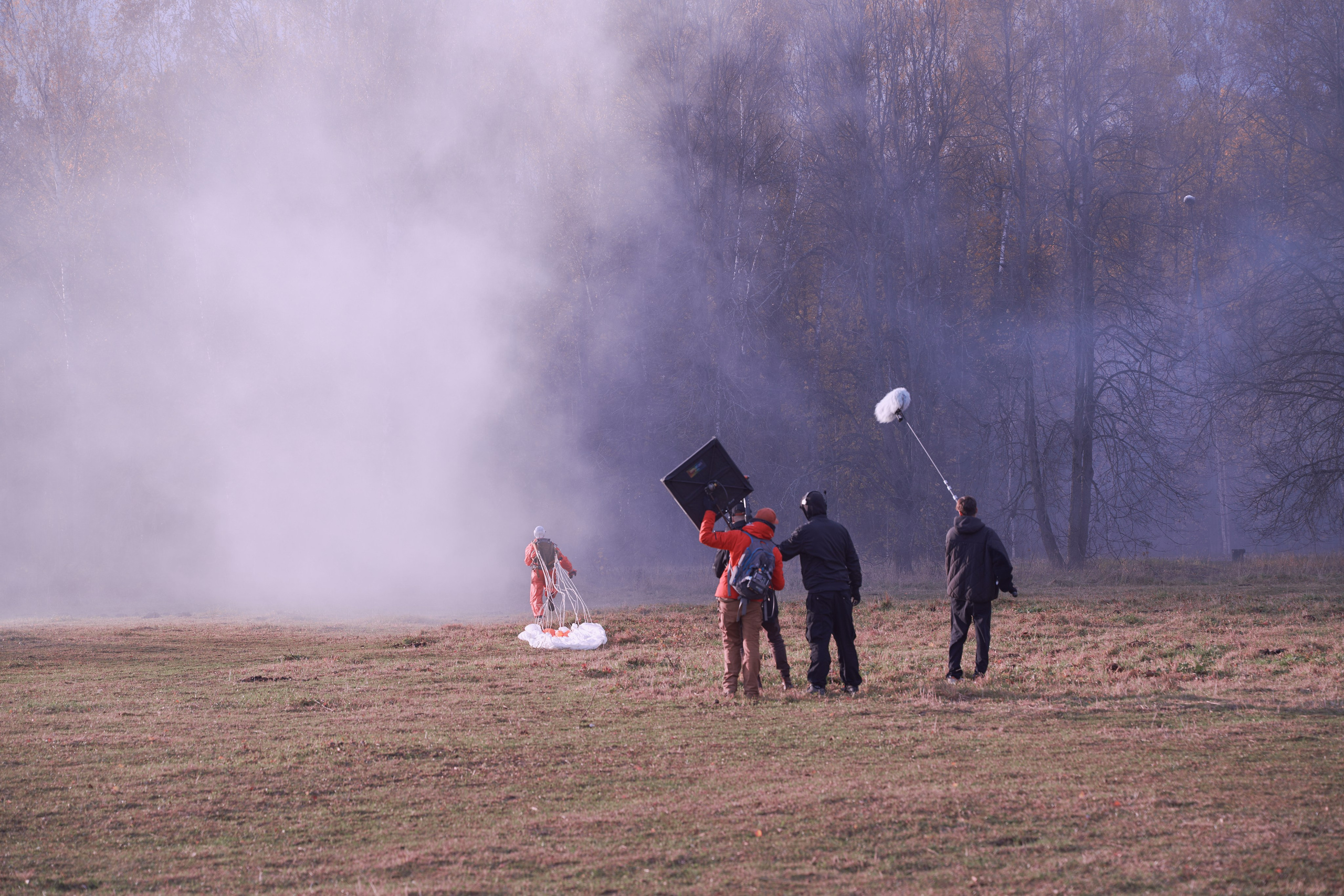 Бекстейдж съемки кино. Krasnopoliophoto