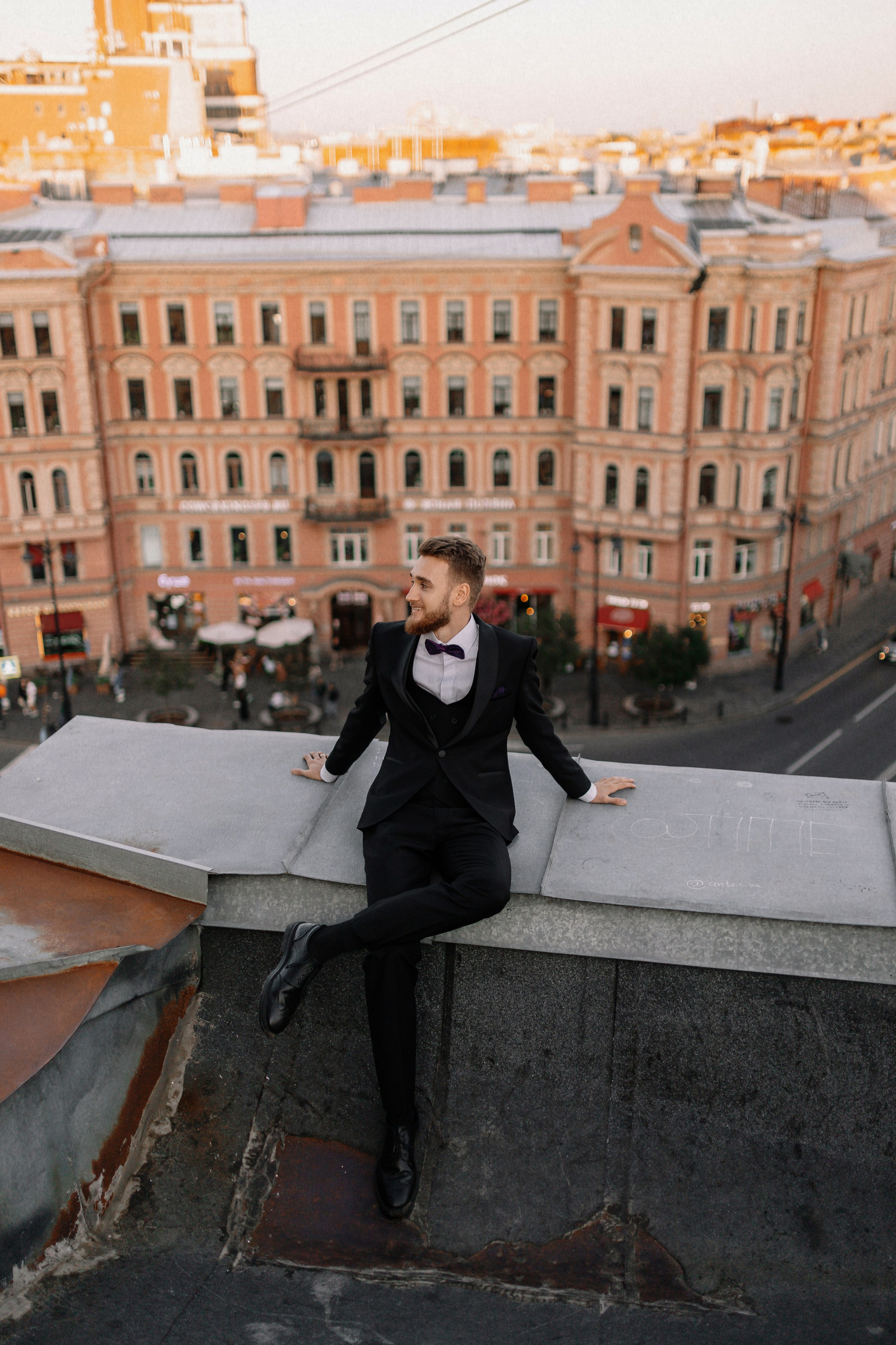 Крыша Петроградки. Николь — ваш любимый фотограф в Санкт-Петербурге