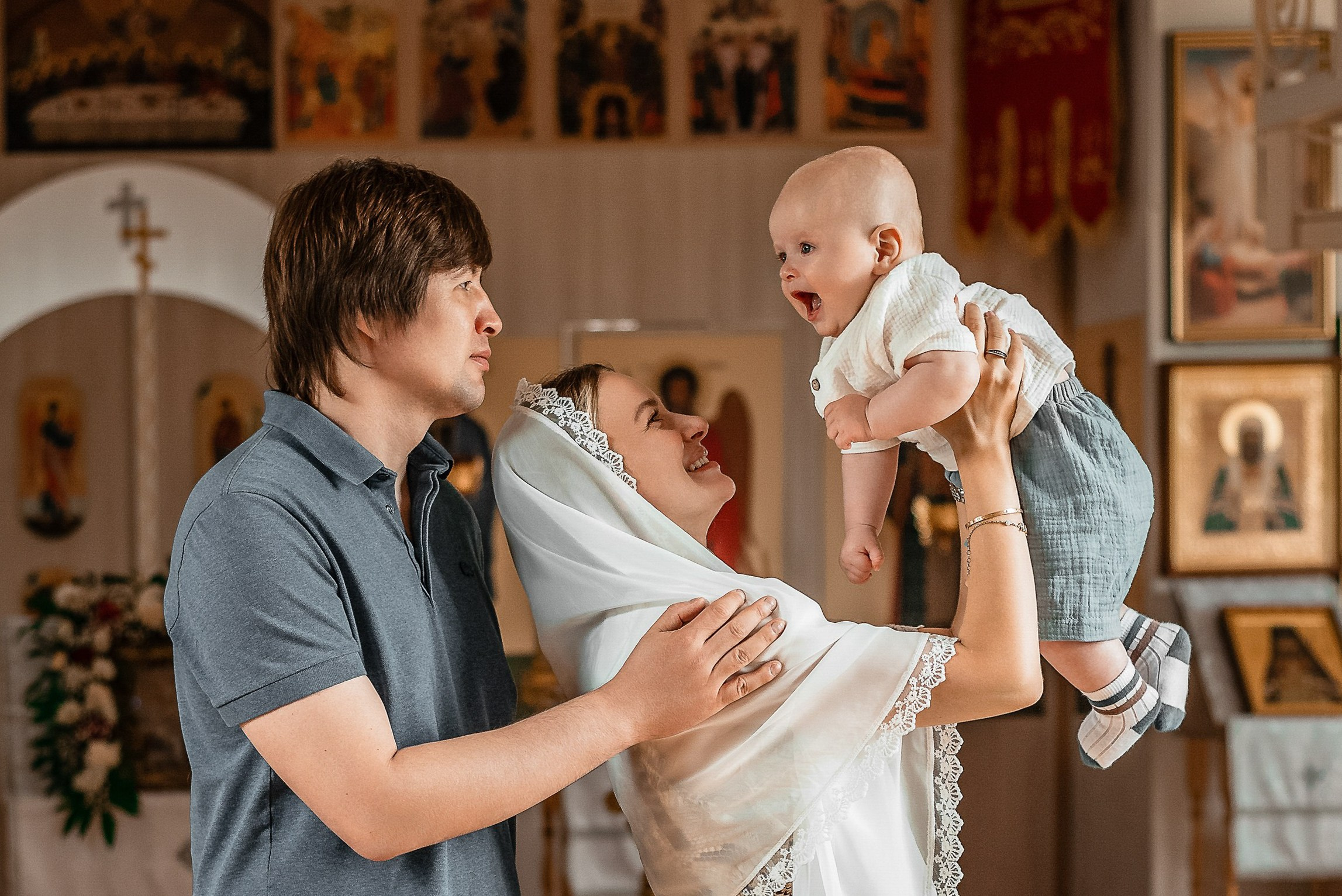 КРЕЩЕНИЕ. Семейный и репортажный фотограф Брянск — Москва Олеся Юрьева. Съёмка крещения и венчания