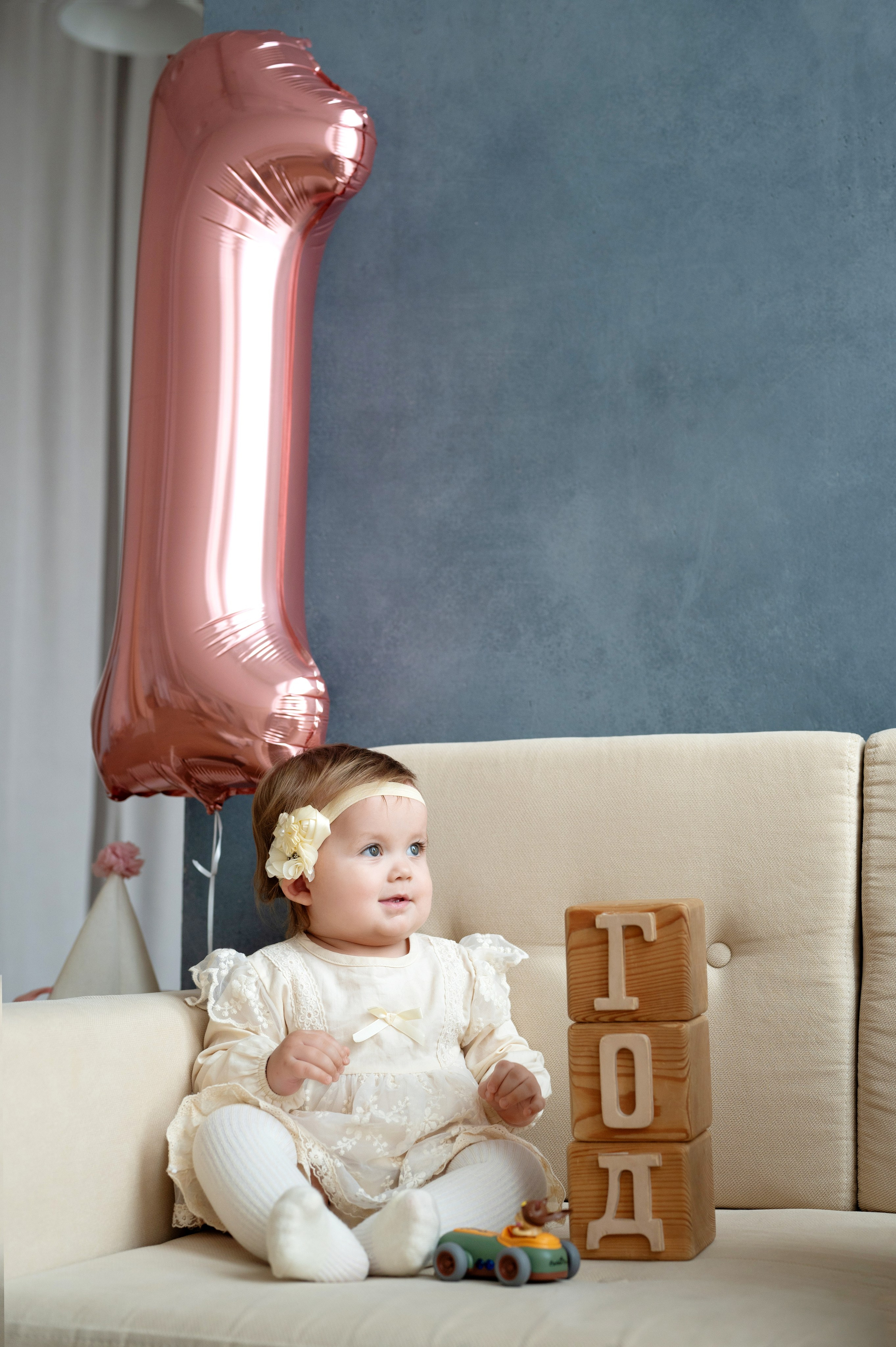 Годик Евы, фотостудия «Мечтатели». Фотограф новорожденных, семейный детский в Тюмени Татьяна Морозова