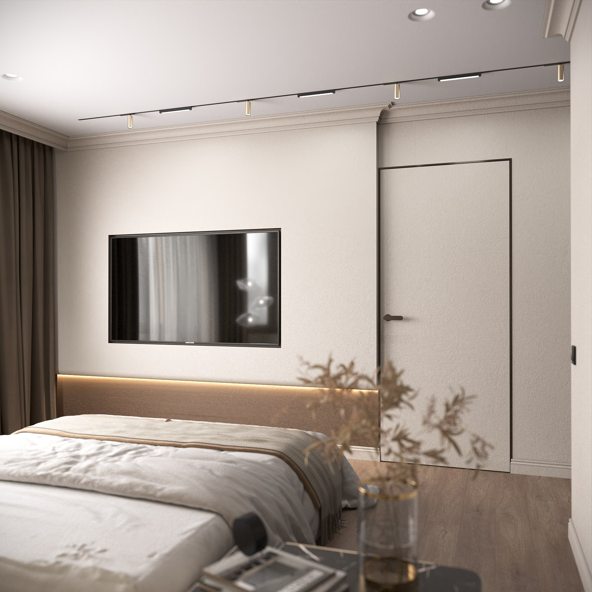 ЖК Западный луч 125 м². БК студия дизайна интерьера