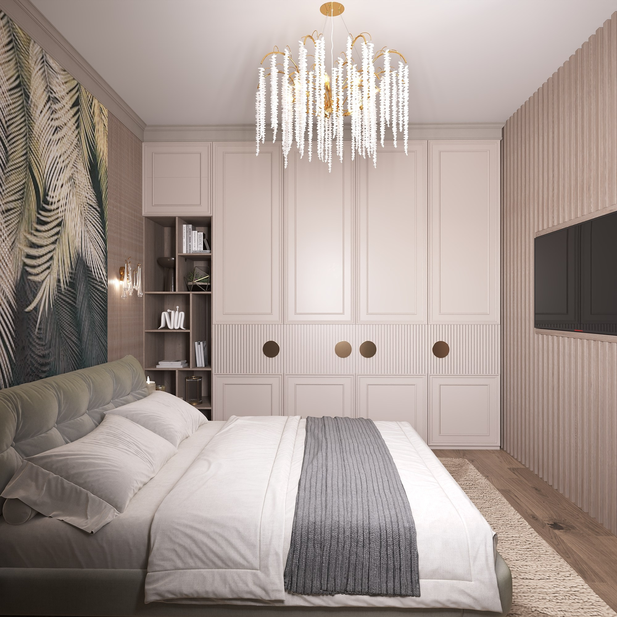 Г. Челябинск, квартира 125 м². БК студия дизайна интерьера