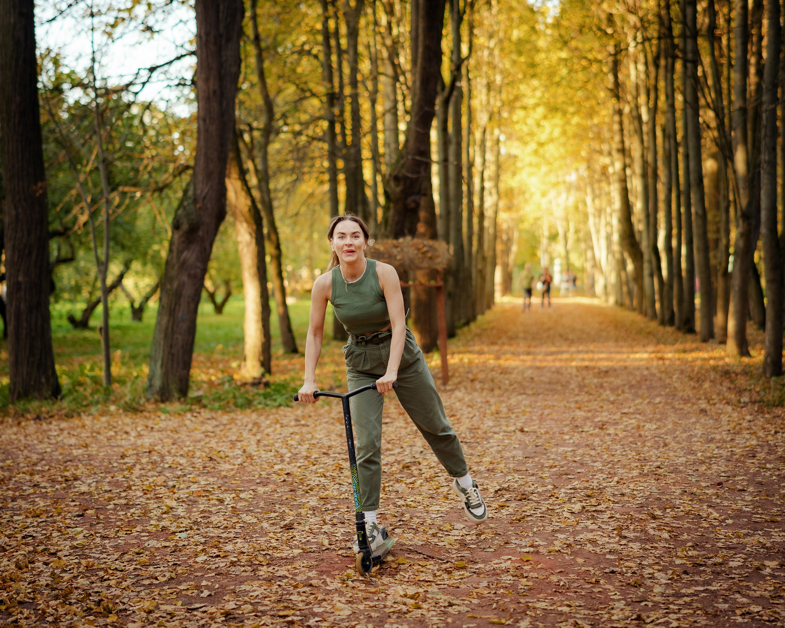 Юлия, парк. Портретный и семейный фотограф в Москве/Видное