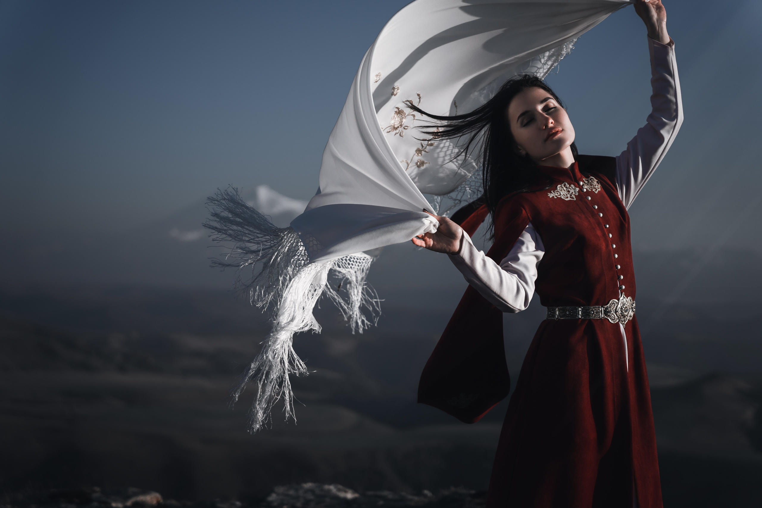 Съёмки в горах. Фотограф Диана Семенова