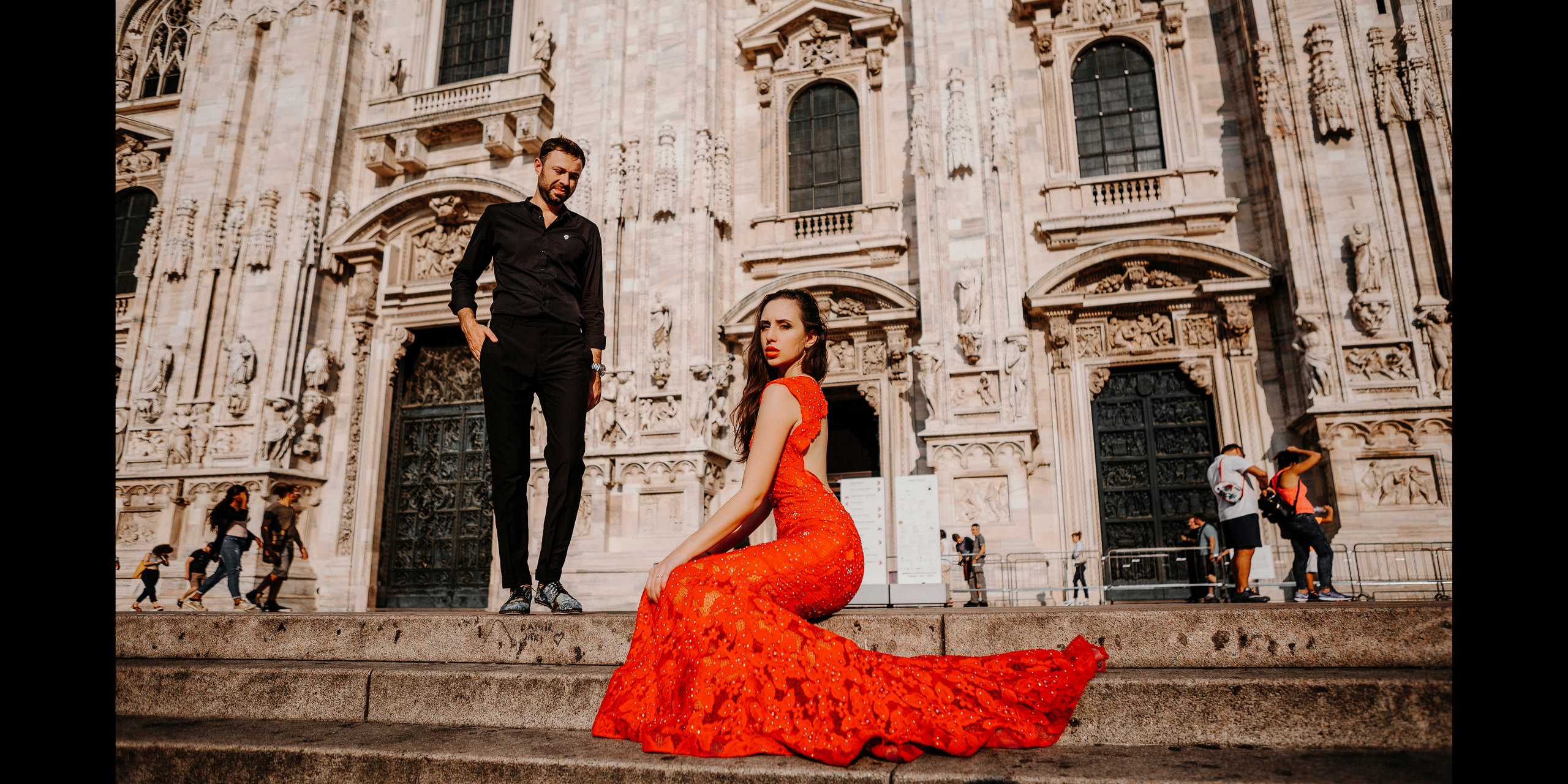 Максим и Дарья. Photographer and videographer for wedding in Italy: Rome, Milan, Venic