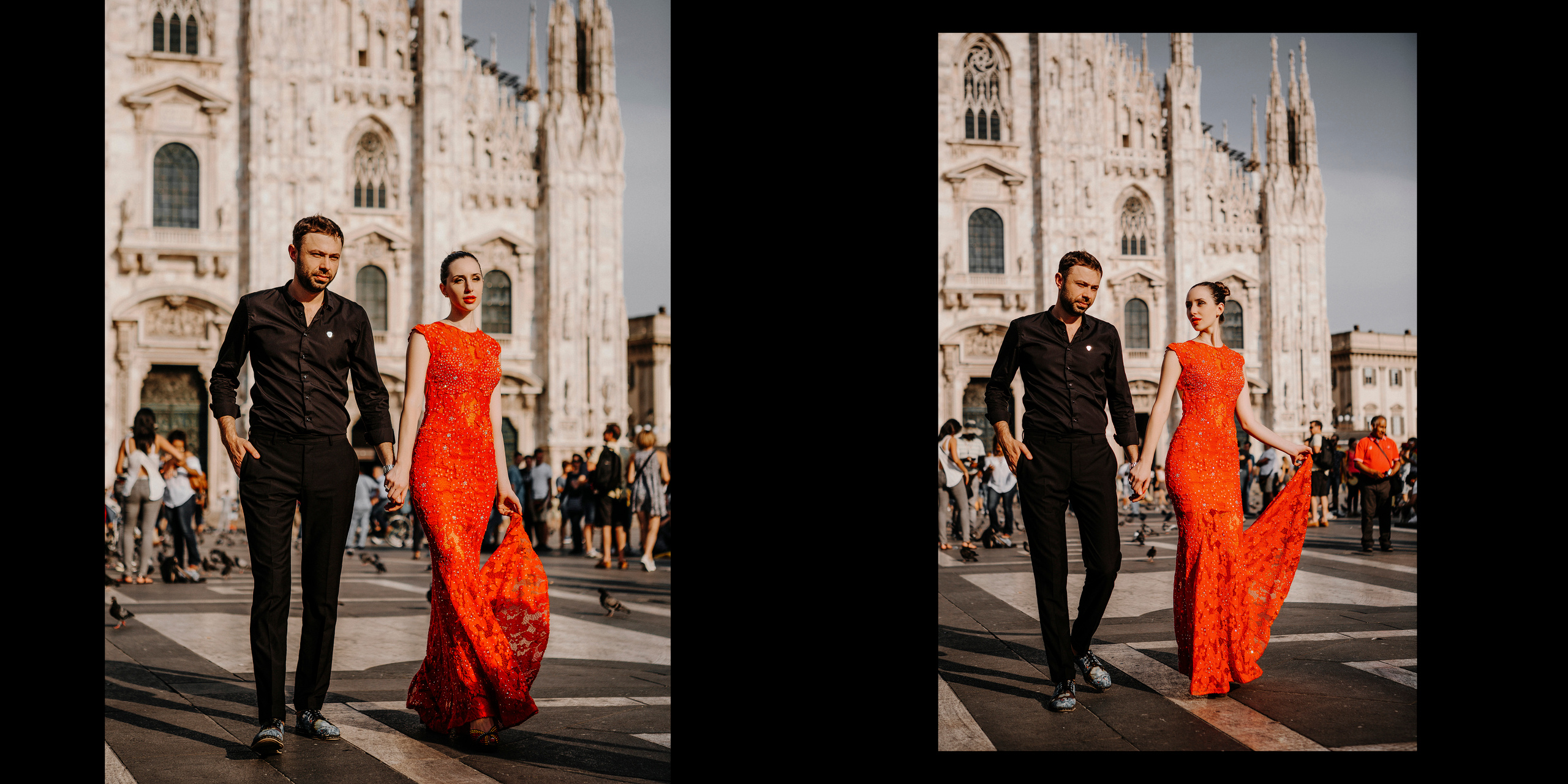 Максим и Дарья. Photographer and videographer for wedding in Italy: Rome, Milan, Venic