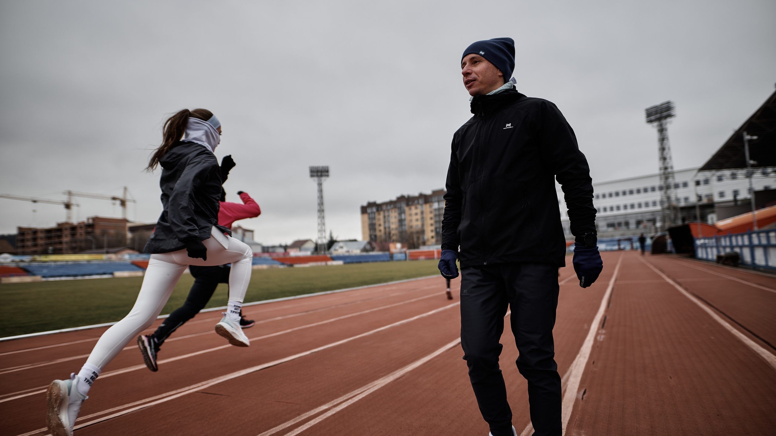 Тренировка Kavkaz Run. Руслан Хорошилов, Ирина Дмитриева. Репортажный фотограф в Краснодаре, Иван Ванюшенков