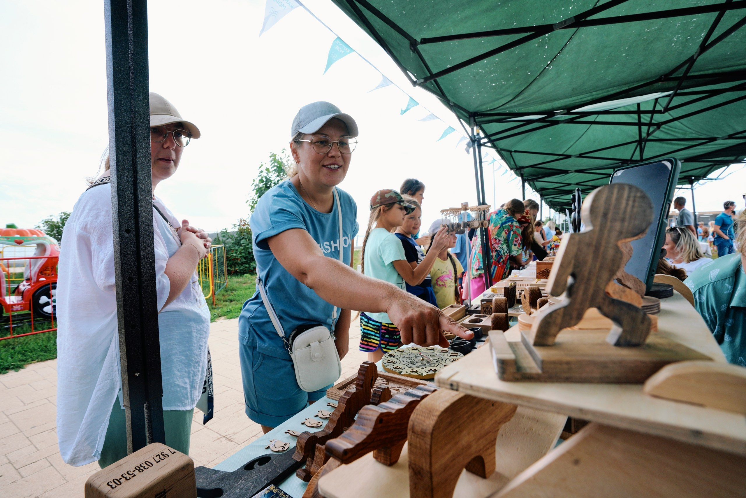 Пляжный маркет 2024, г. Лаишево. Фотограф Казань