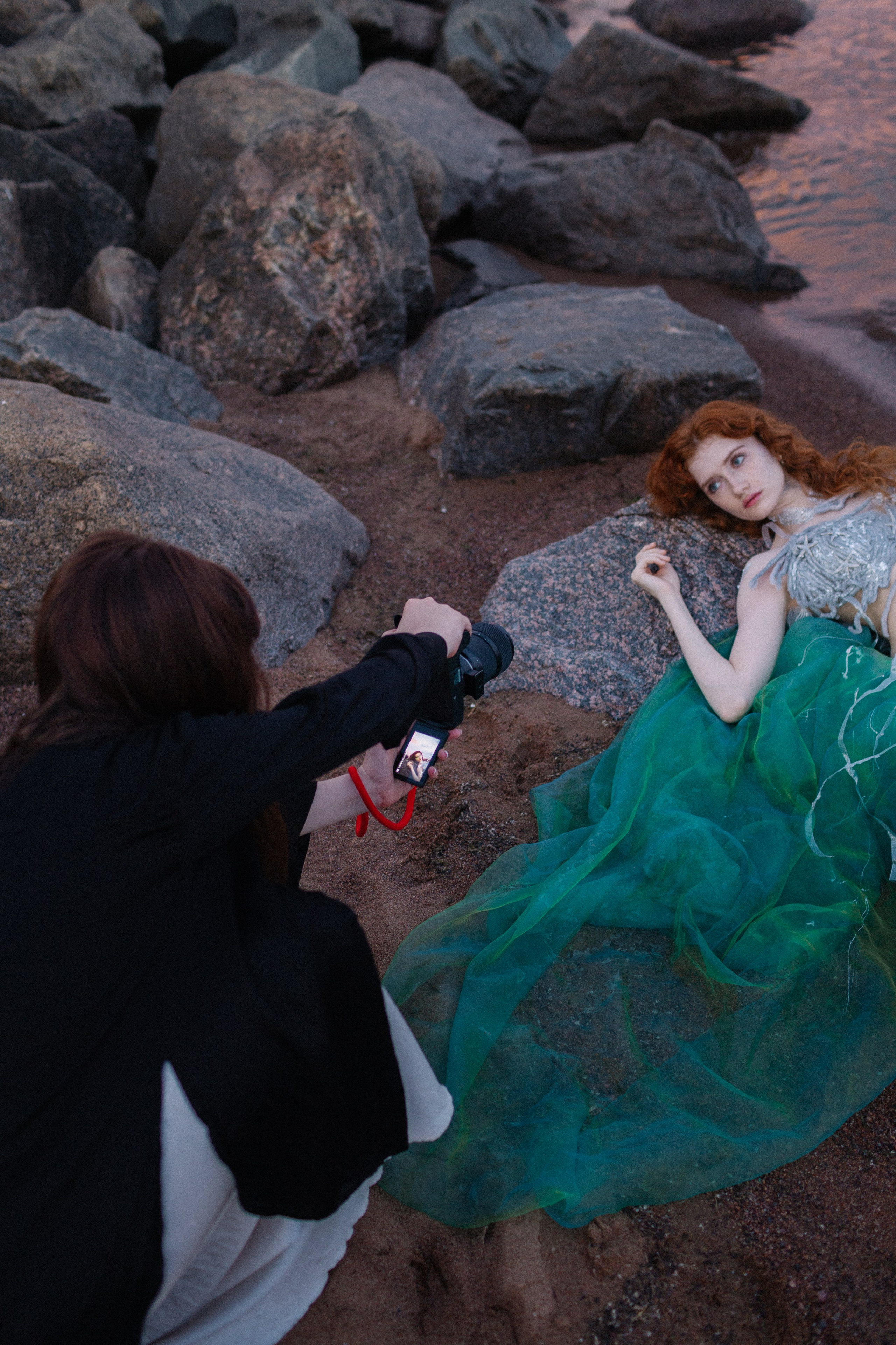 Backstage Mermaid. Фотограф Вика Йодль