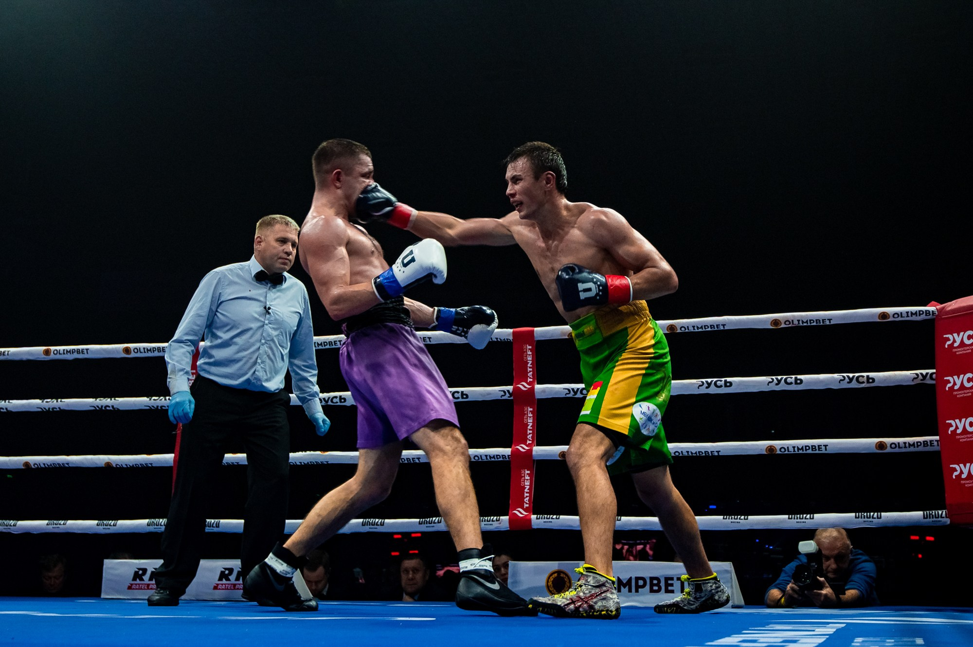 Вечер бокса в Прокопьевске. ProfotoNK