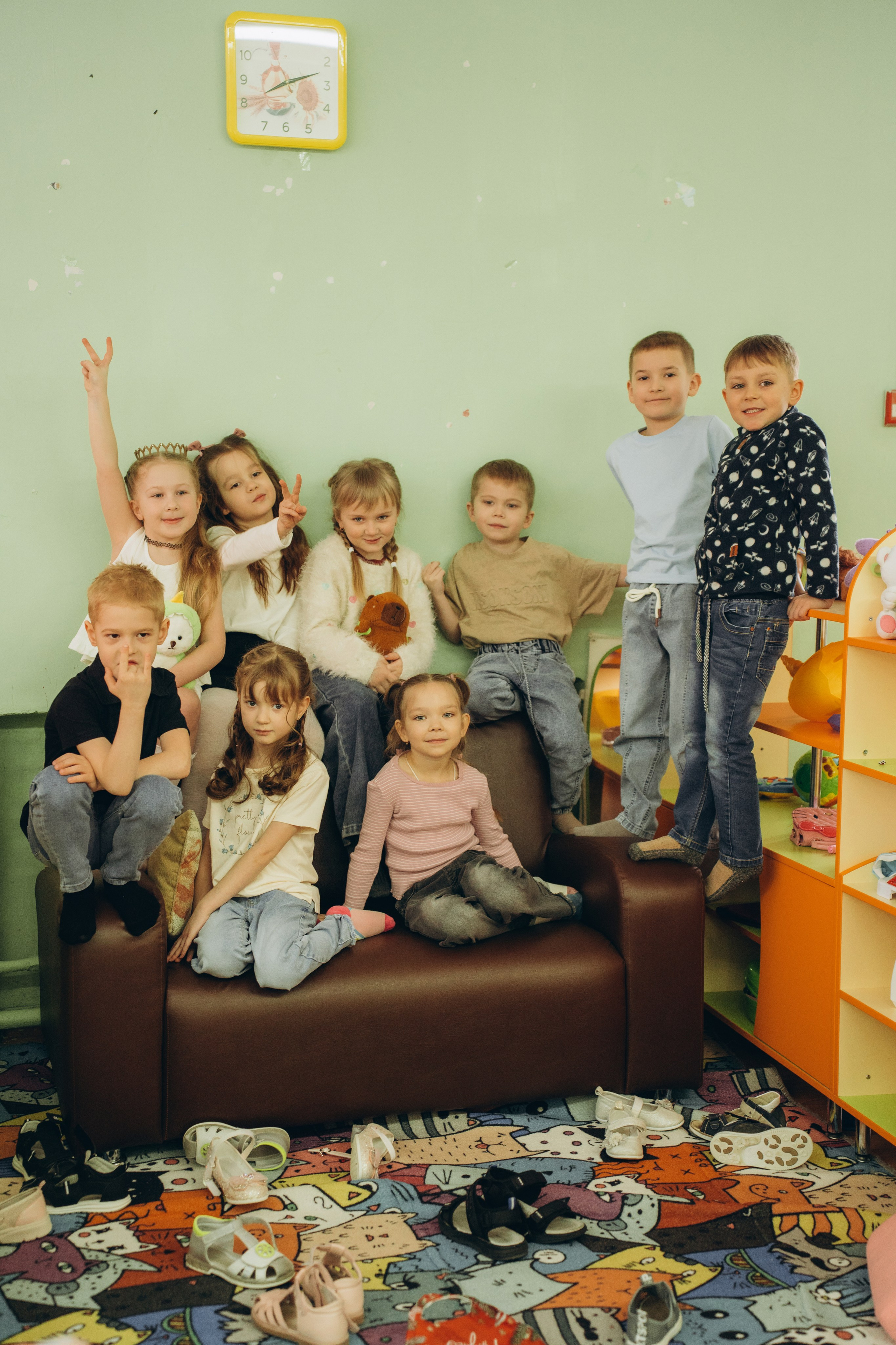 Репортаж в саду. Семейный фотограф • Домашние съемки в Нижнем Новгороде
