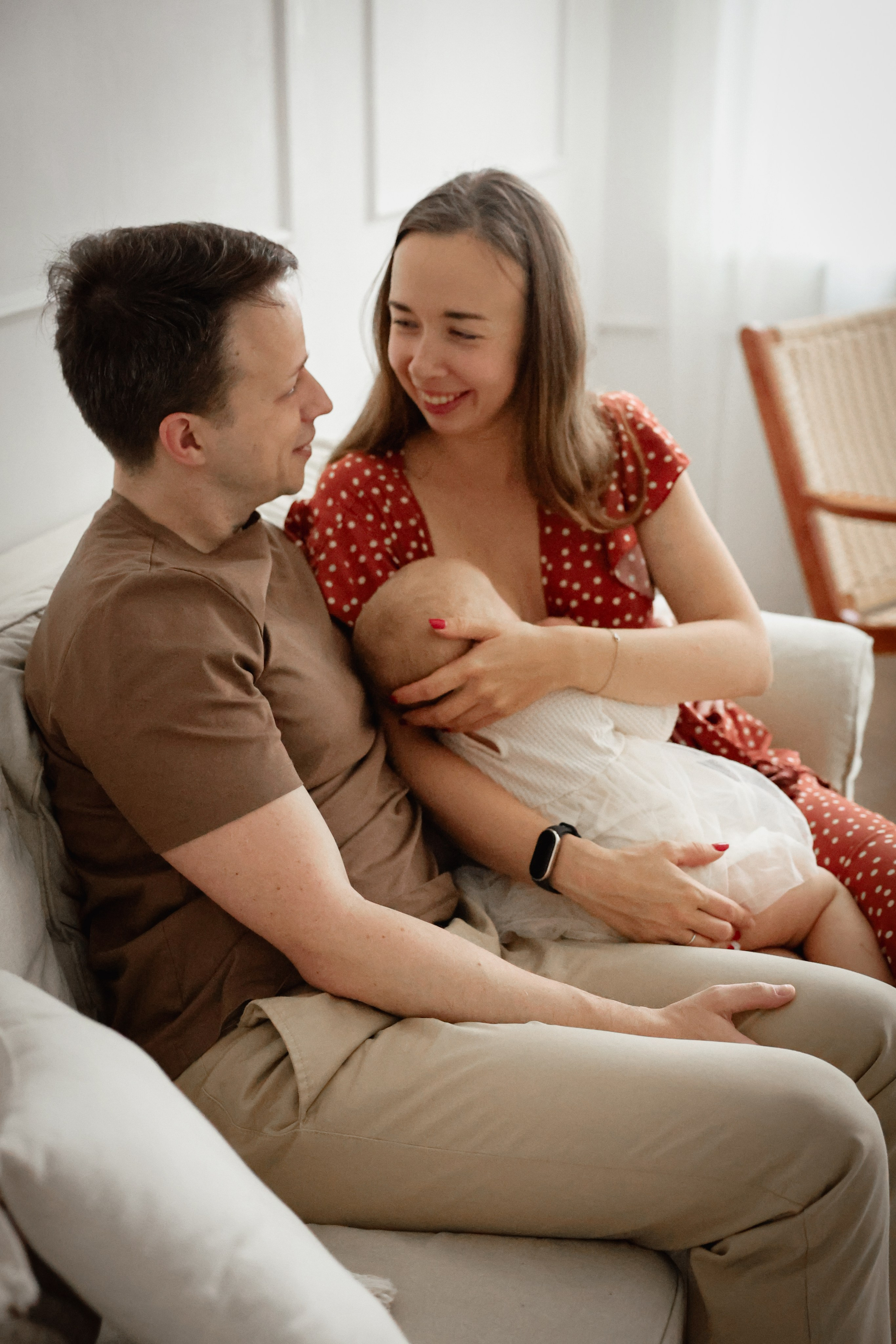 Малышка Ми с родителями. Ваш семейный newborn и lifestyle фотограф в СПБ Наталья Журавлева