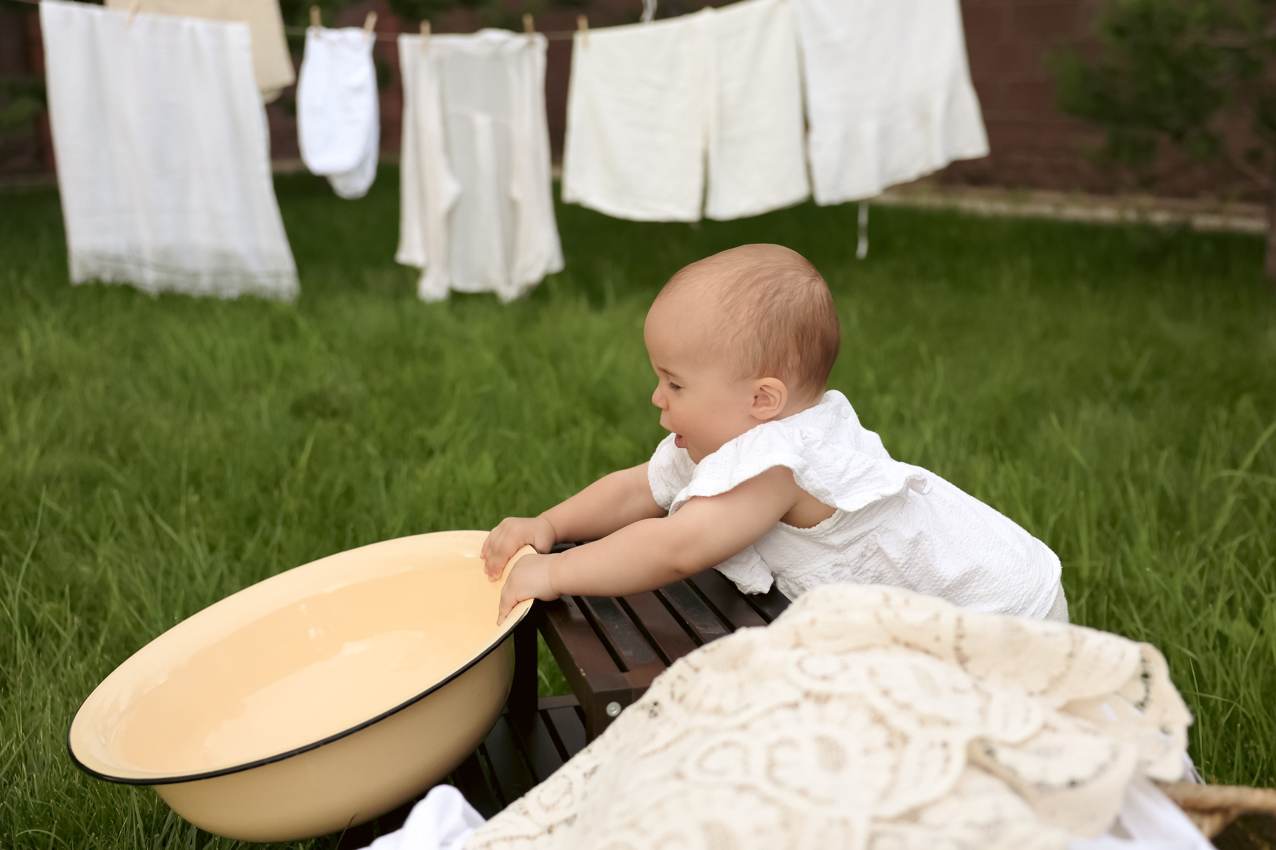 Большая стирка. Ваш семейный newborn и lifestyle фотограф в СПБ Наталья Журавлева