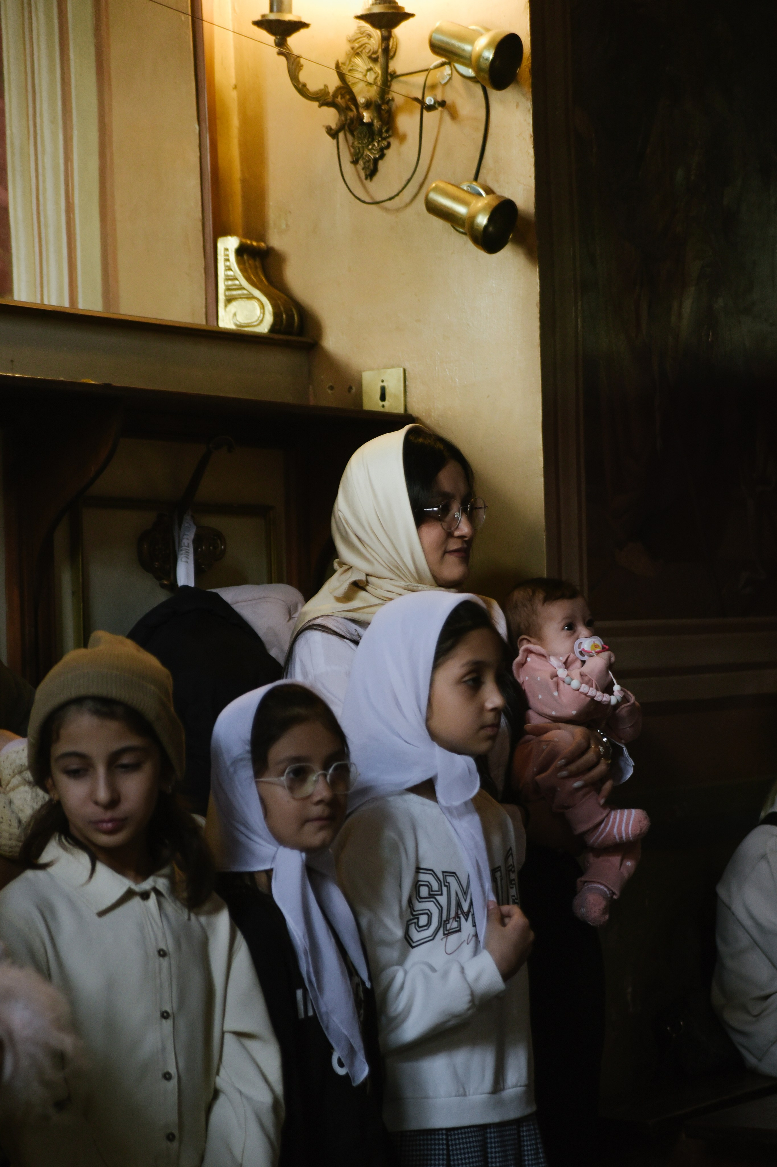 Таинство крещения Савва Храм Воскресения Словущего в Даниловской Слободе. Фотограф Лола Волна, город Москва