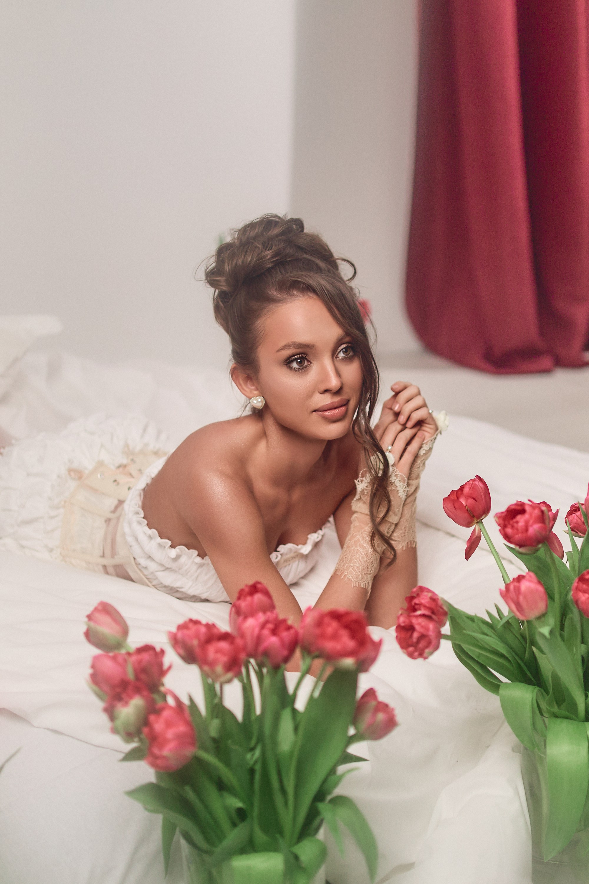 Воркшоп в студии «Тренд» к 8 марта. Фотограф Евгений Леонов