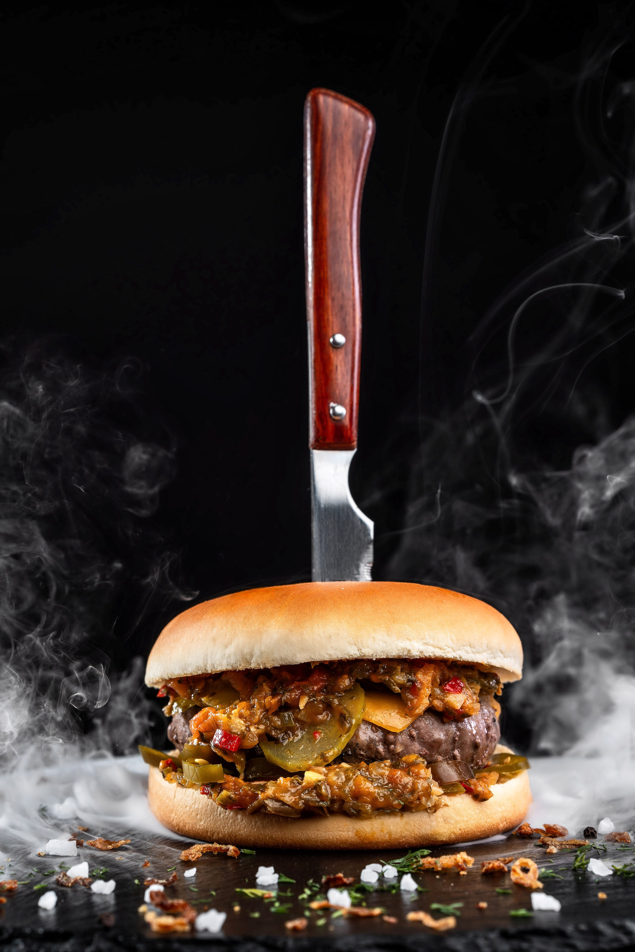 Фуд съемка бургеров. Фотограф Сочи