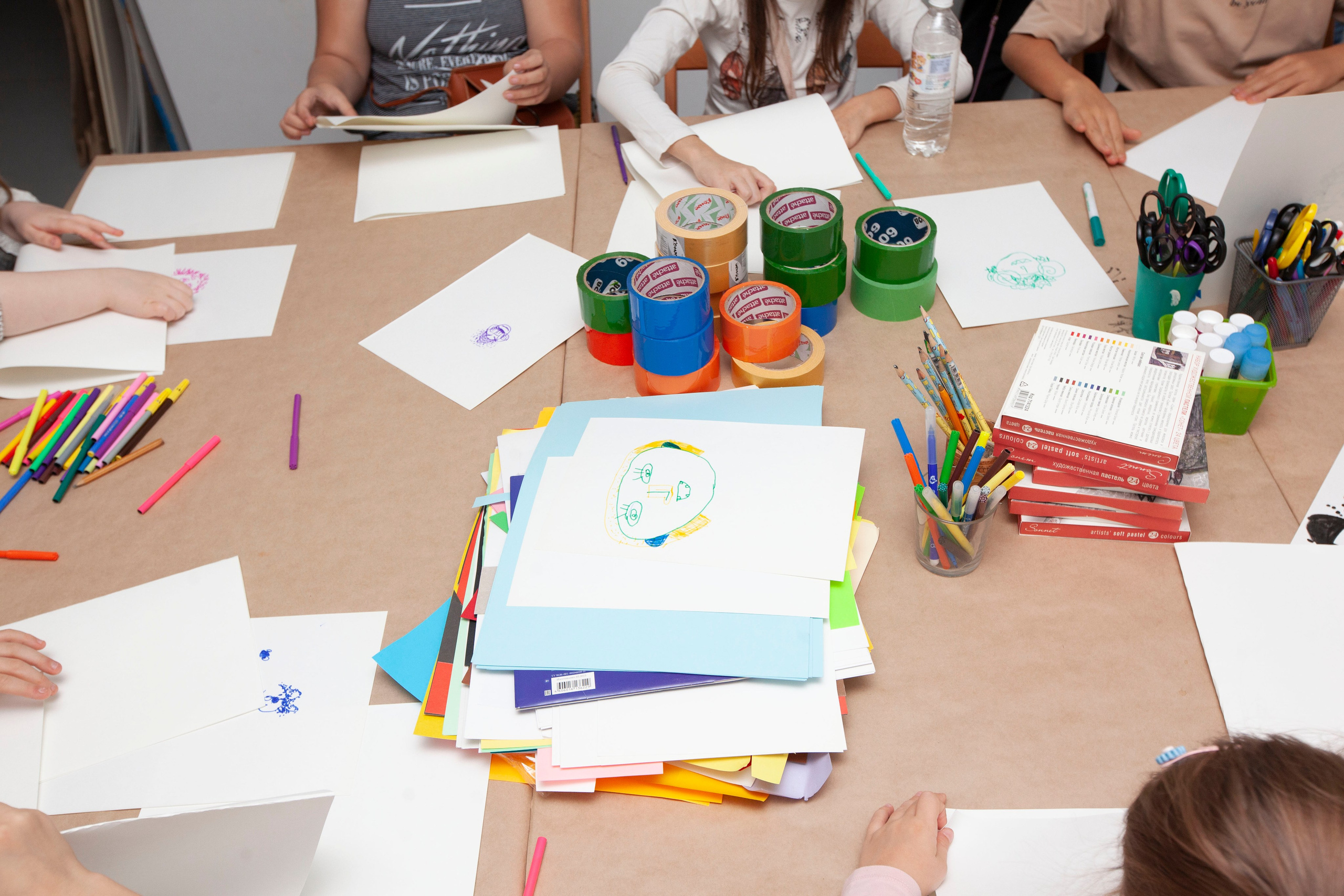 Детский мастер-класс в ММОМА. Stanislav Baryshev — People. Emotions. Atmosphere