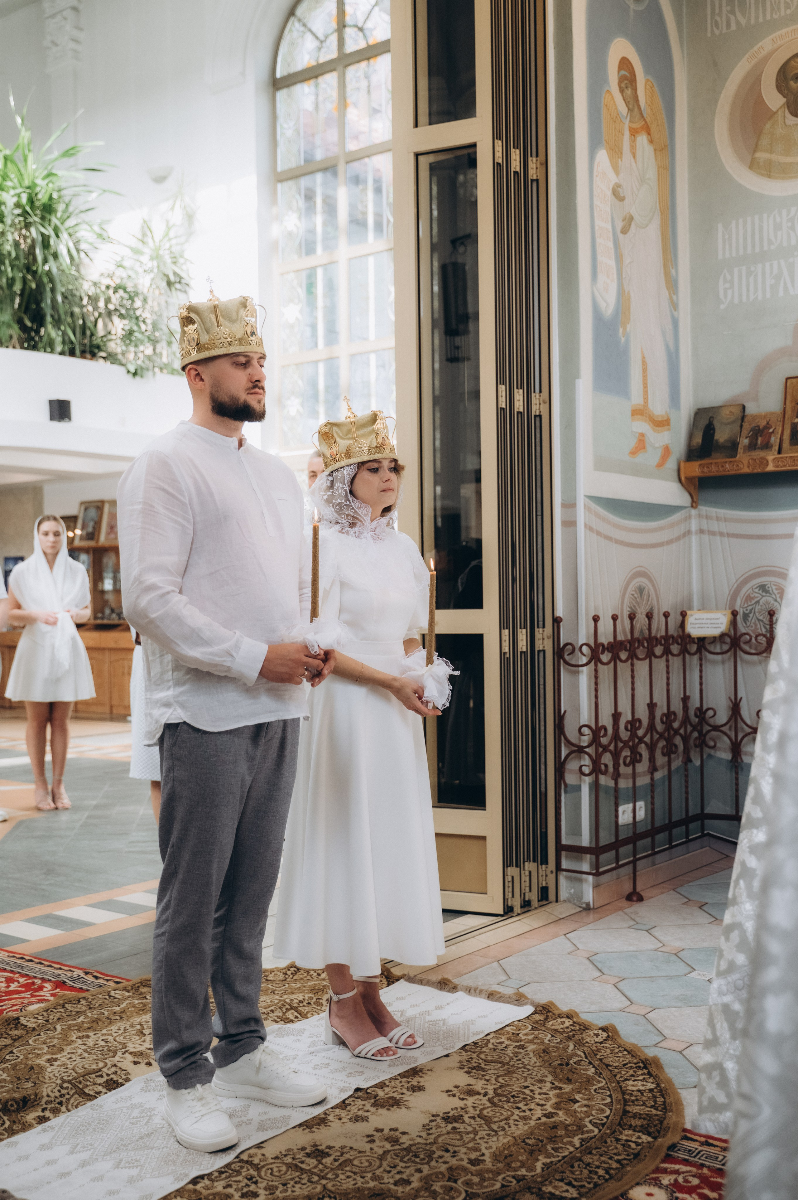 Венчание Сергей и Юлия (Дом милосердия). Семейный фотограф в Минске Дарья Дреко
