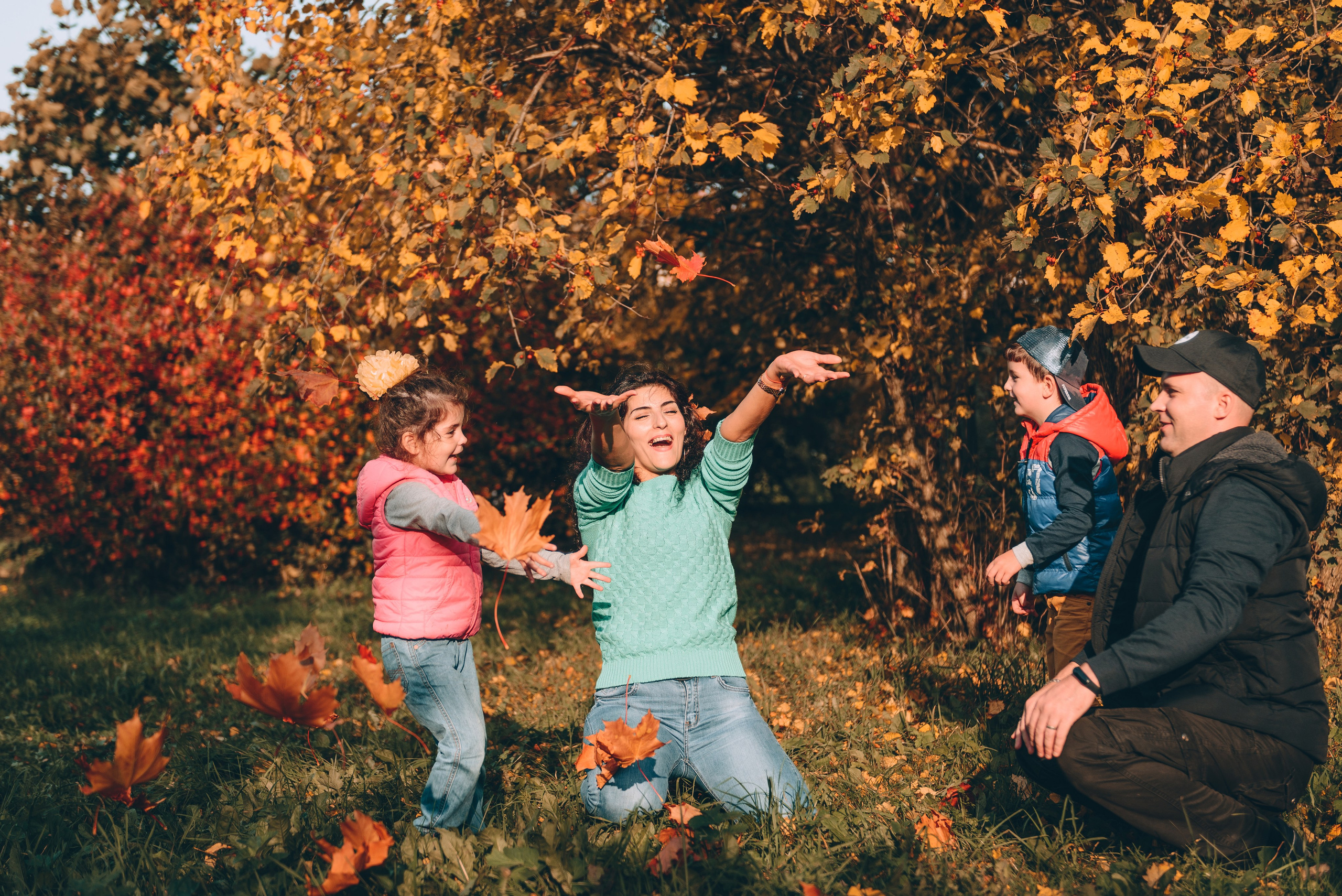 Золотая осень, парки, любовь. Свадебный и семейный фотограф София Невская